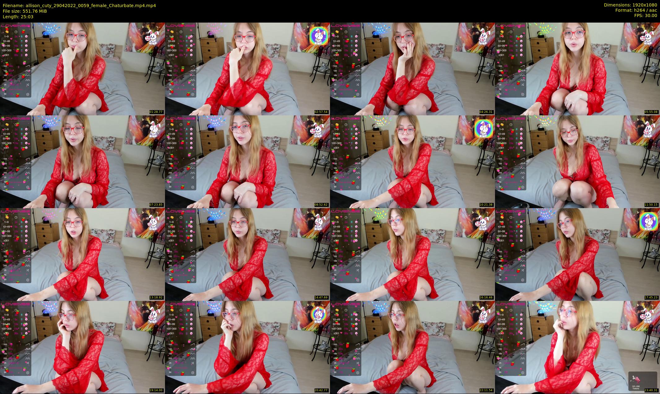 allison_cuty — 26 minute Chaturbate female cam show recording, 1080p, Apr 29, 2022