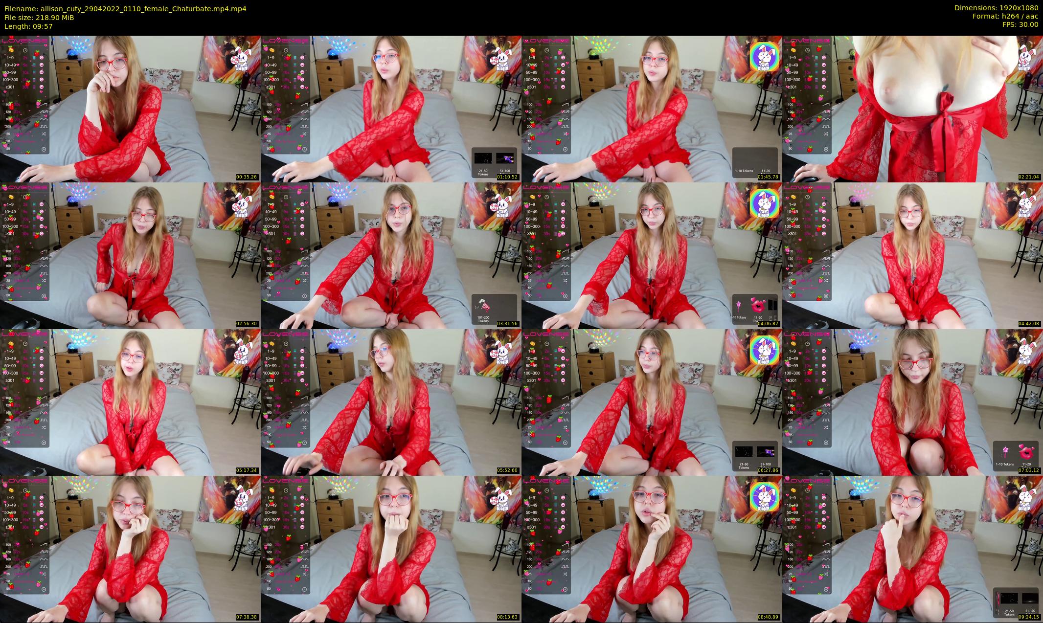 allison_cuty — 10 minute Chaturbate female cam show recording, 1080p, Apr 29, 2022