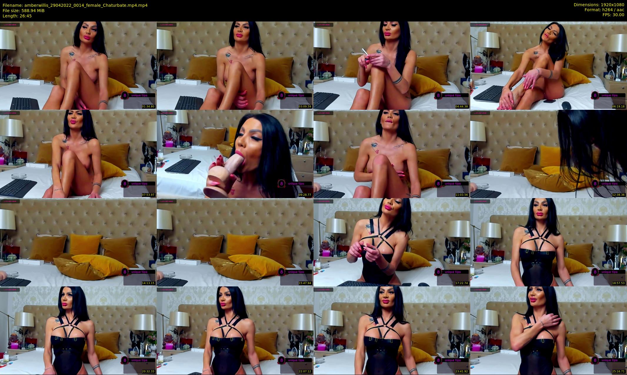 amberwillis — 27 minute Chaturbate female cam show recording, 1080p, Apr 29, 2022