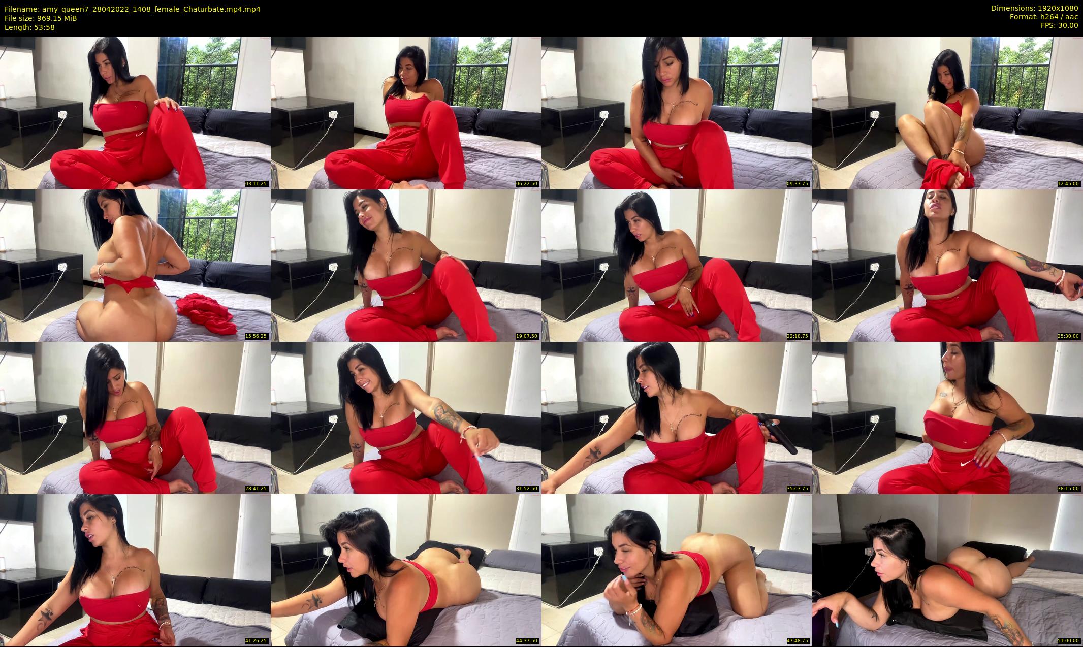 amy_queen7 — 54 minute Chaturbate female cam show recording, 1080p, Apr 28, 2022