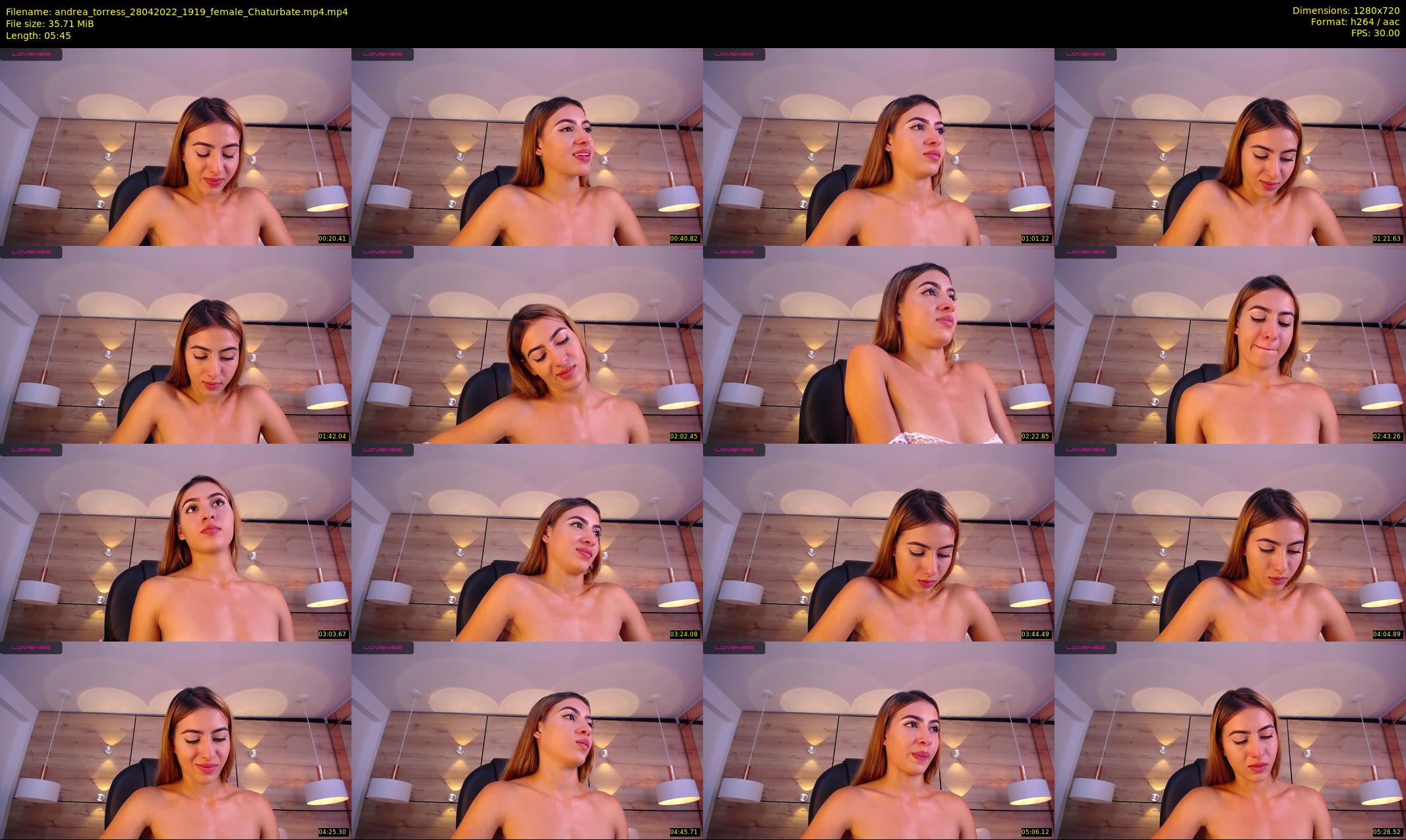 andrea_torress — 6 minute Chaturbate female cam show recording, 720p, Apr 28, 2022