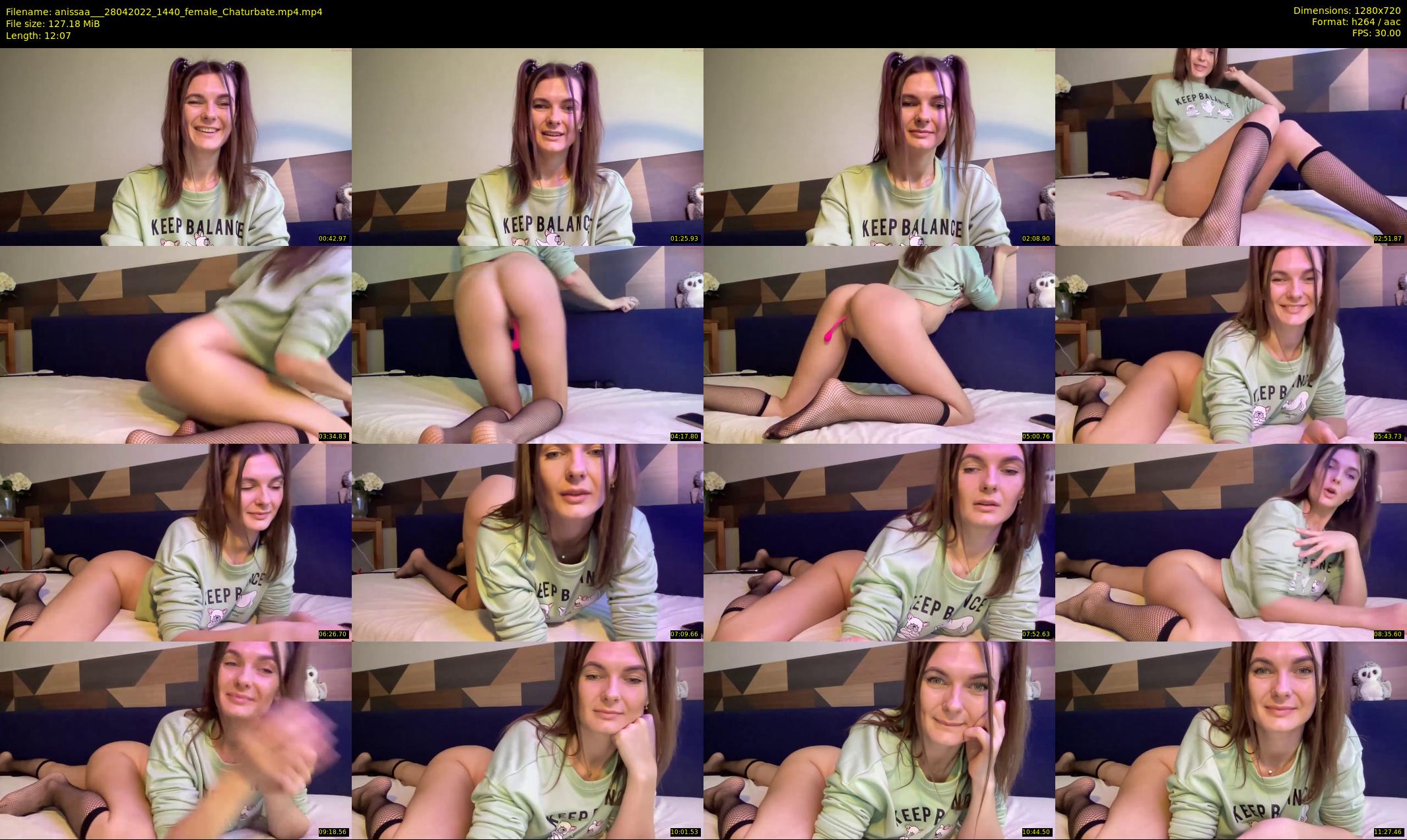 anissaa__ — 13 minute Chaturbate female cam show recording, 720p, Apr 28, 2022