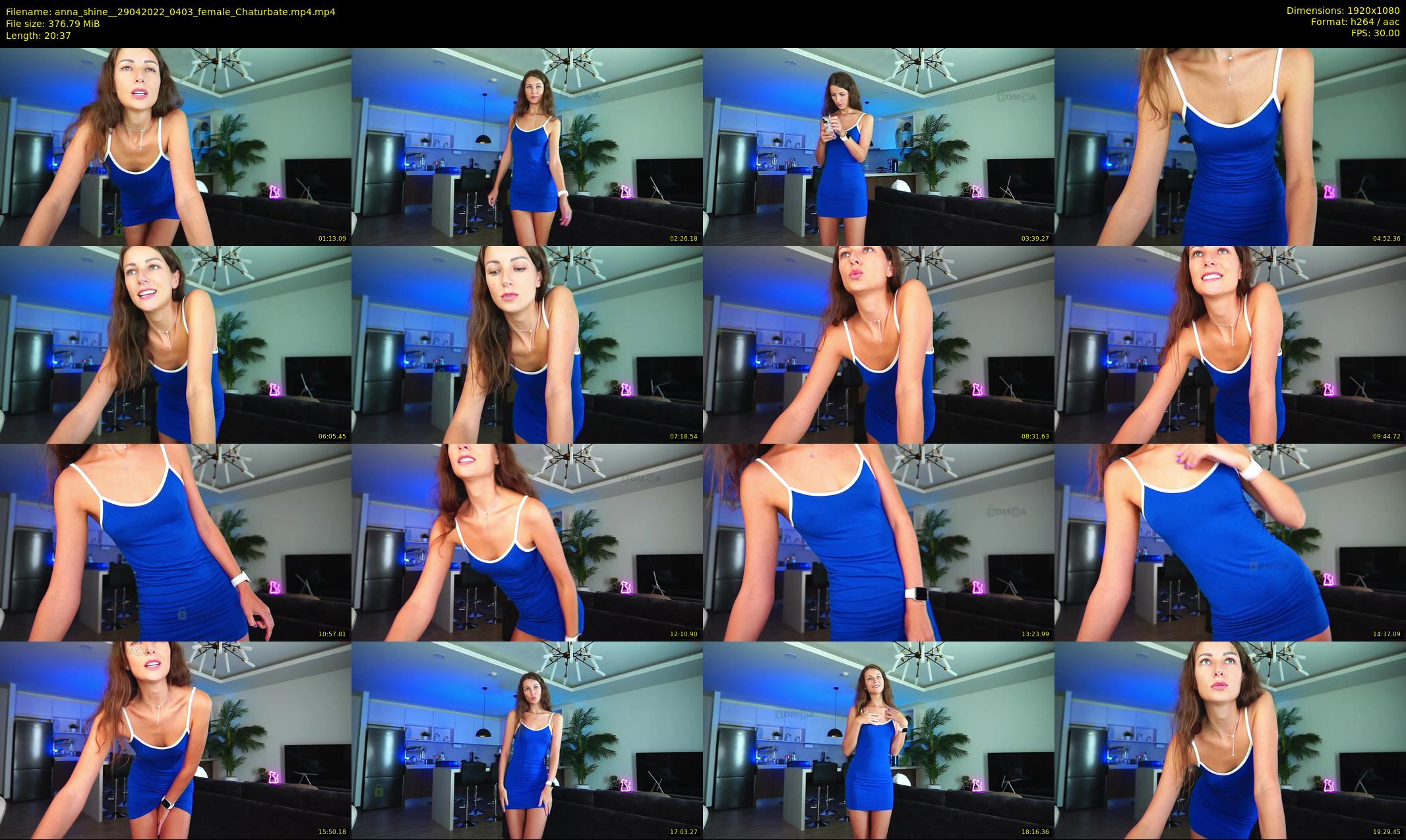 anna_shine_ — 21 minute Chaturbate female cam show recording, 1080p, Apr 29, 2022