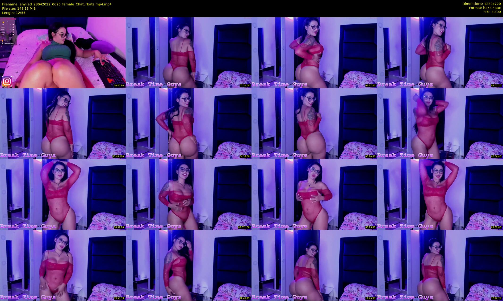anyiled — 13 minute Chaturbate female cam show recording, 720p, Apr 28, 2022