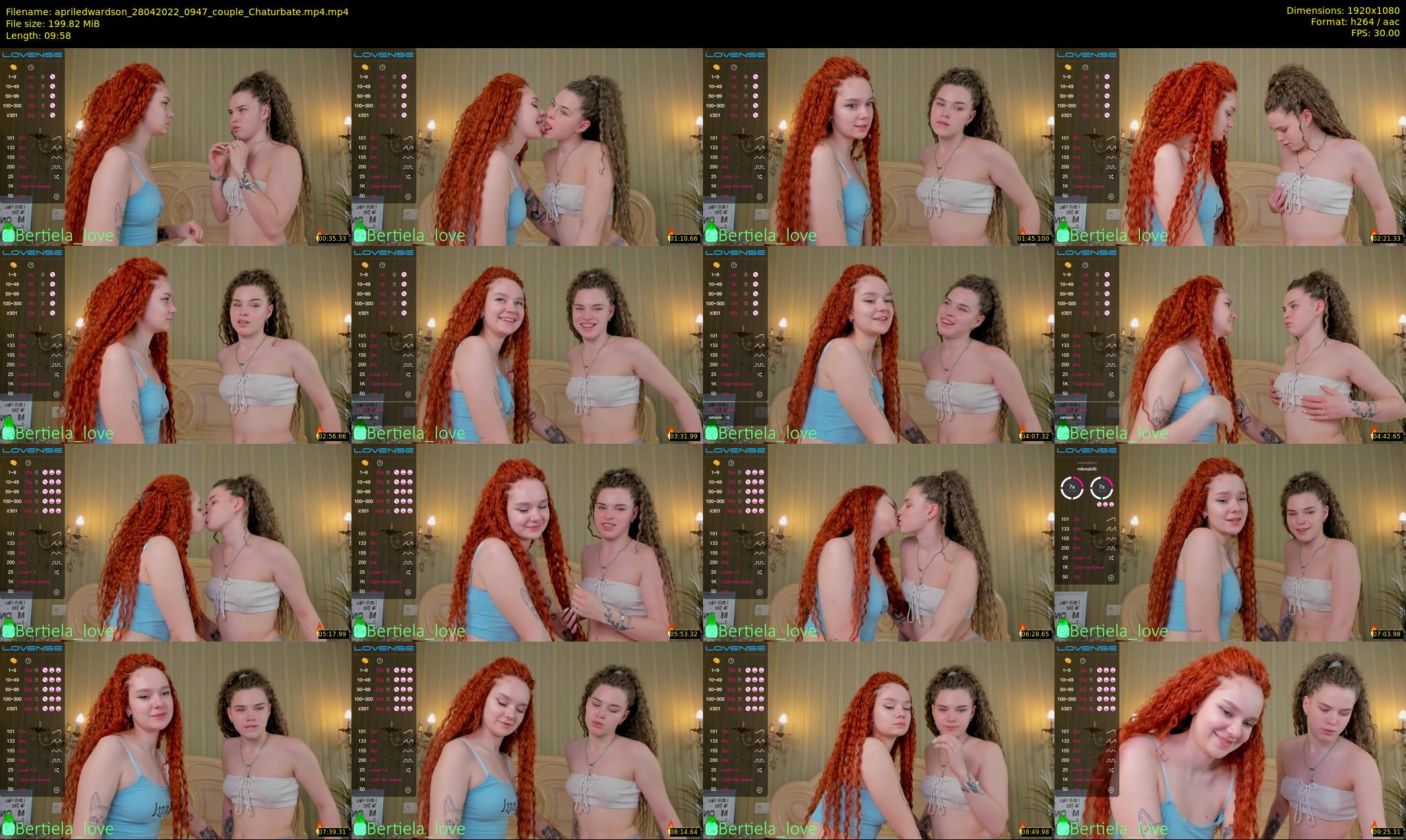 apriledwardson — 10 minute Chaturbate couple cam show recording, 1080p, Apr 28, 2022