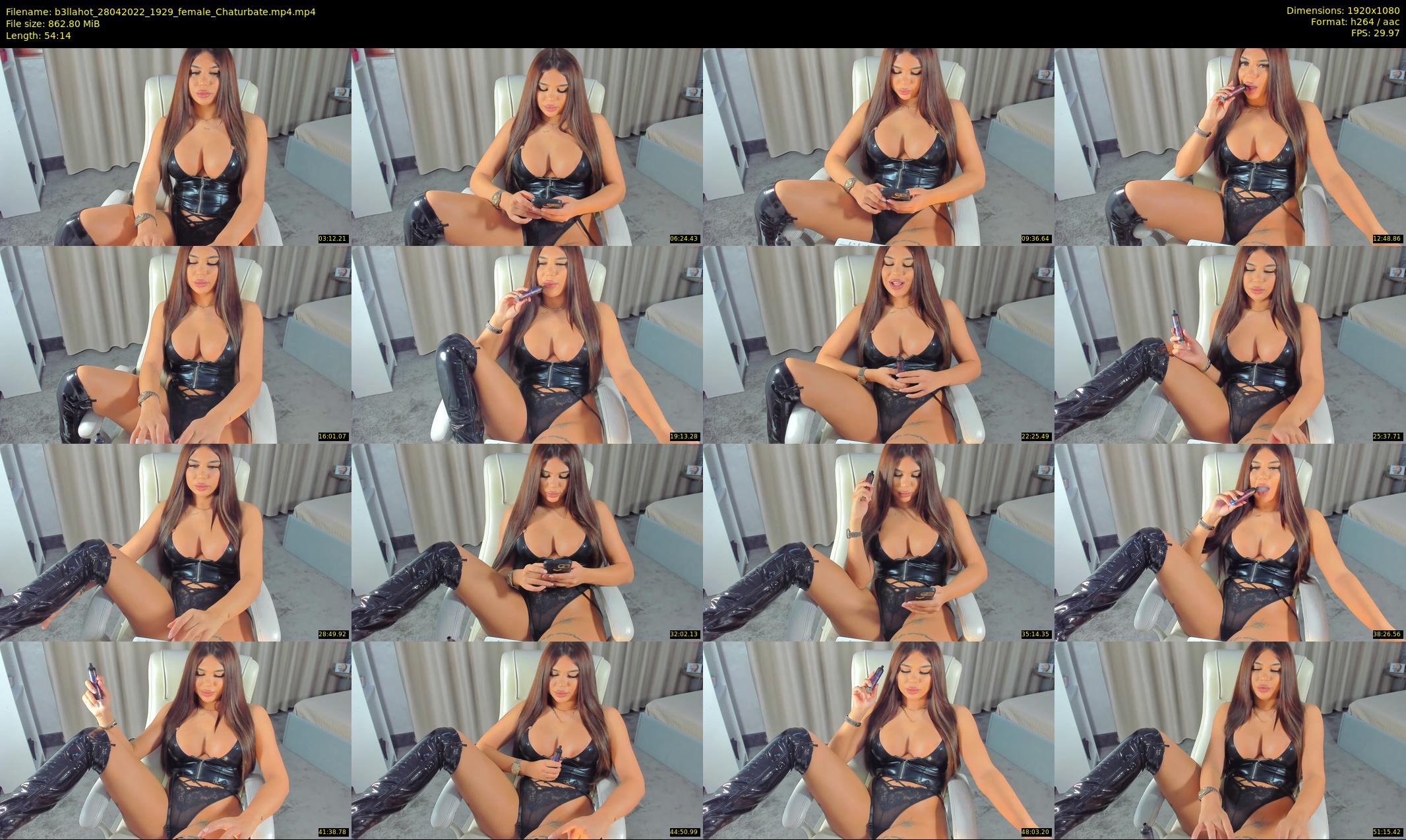 b3llahot — 55 minute Chaturbate female cam show recording, 1080p, Apr 28, 2022
