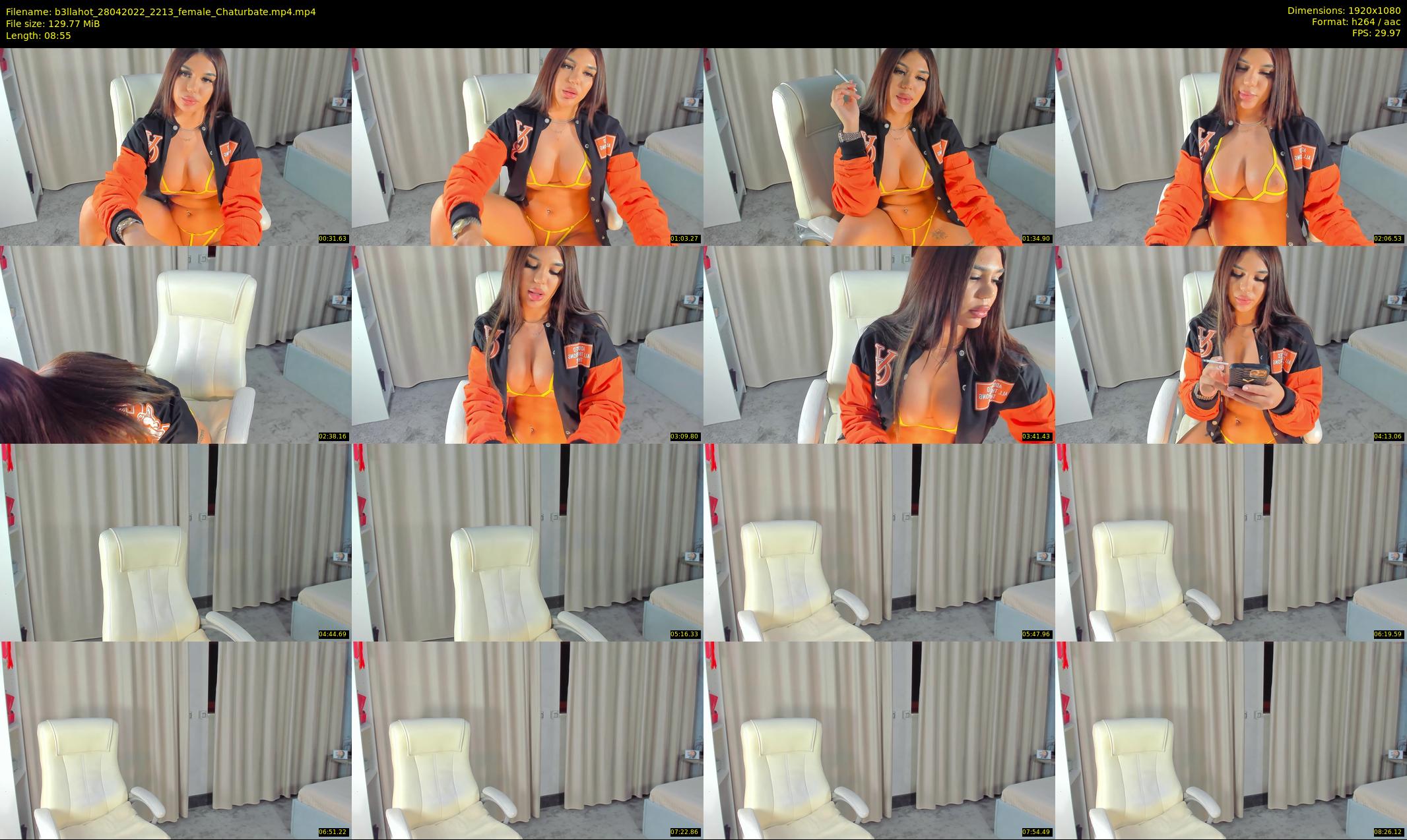 b3llahot — 9 minute Chaturbate female cam show recording, 1080p, Apr 28, 2022