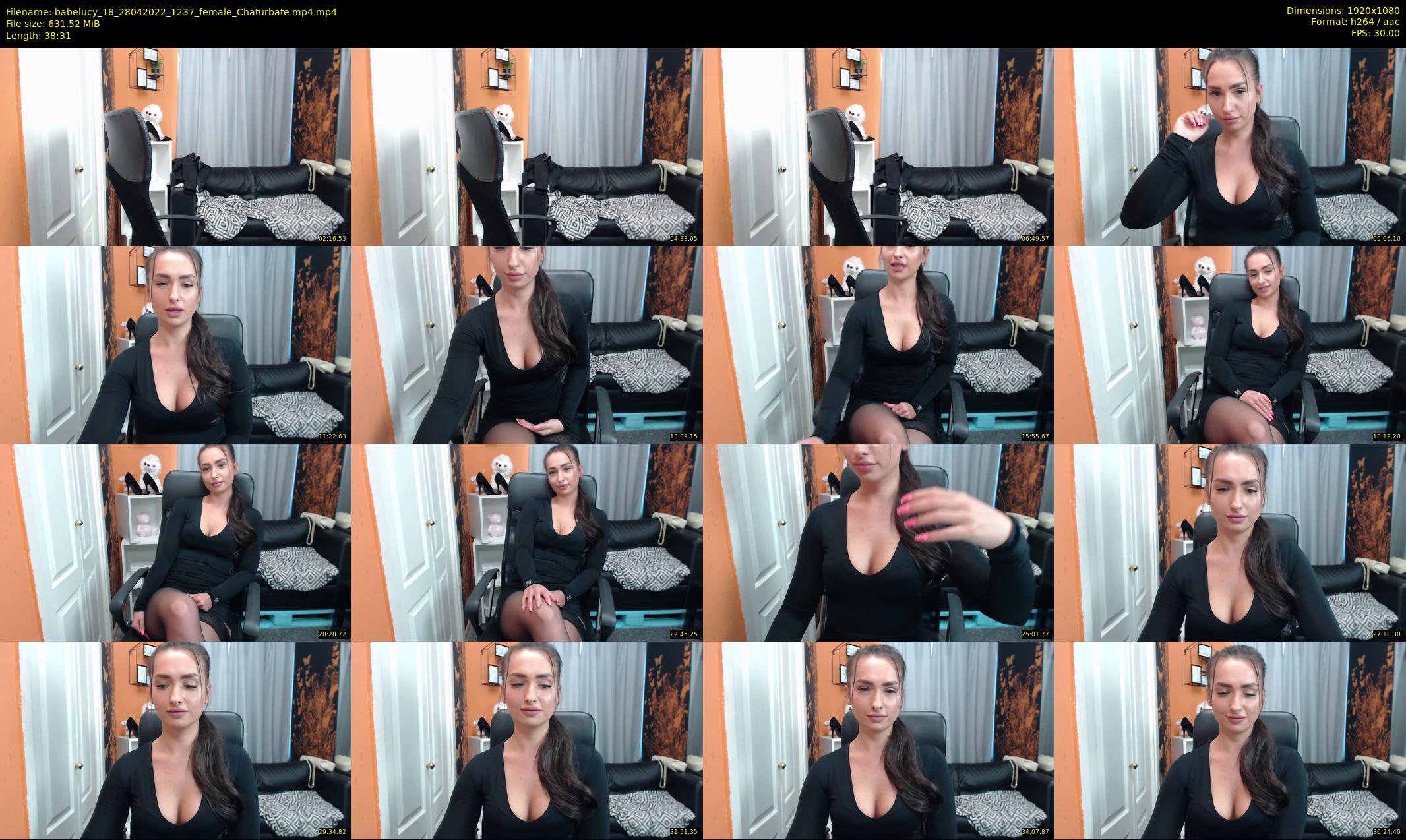 babelucy_18 — 39 minute Chaturbate female cam show recording, 1080p, Apr 28, 2022