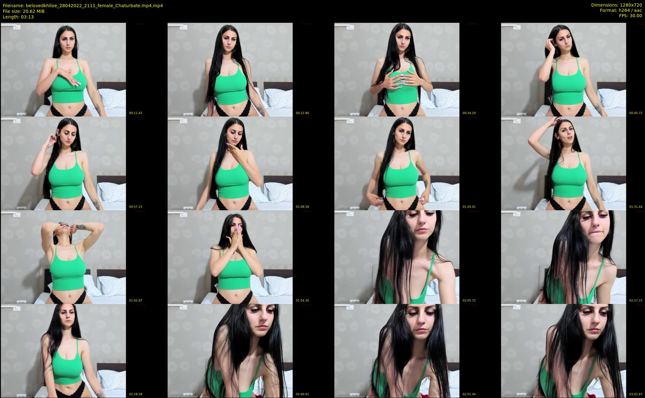 belovedkhlloe — 4 minute Chaturbate female cam show recording, 720p, Apr 28, 2022