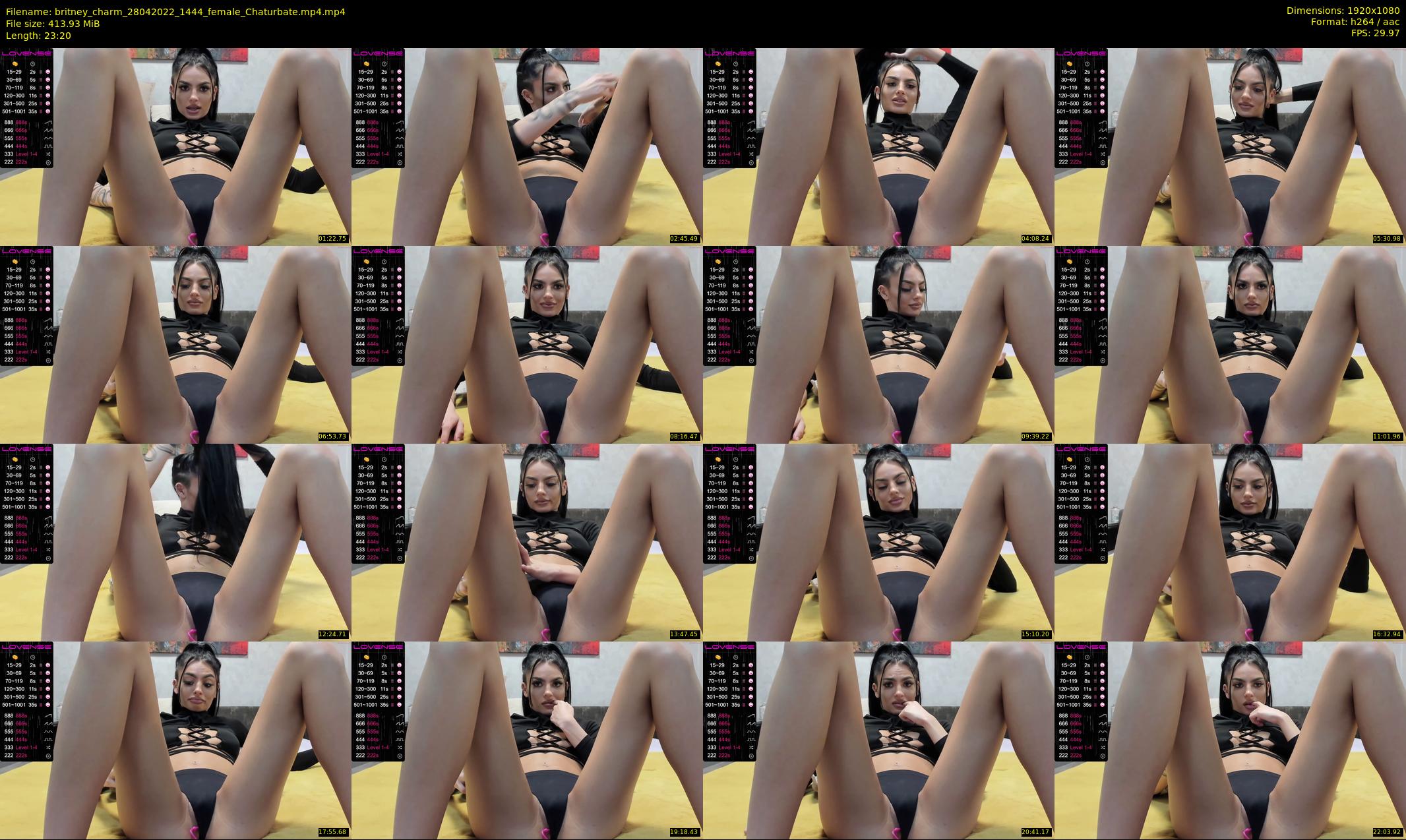 britney_charm — 24 minute Chaturbate female cam show recording, 1080p, Apr 28, 2022
