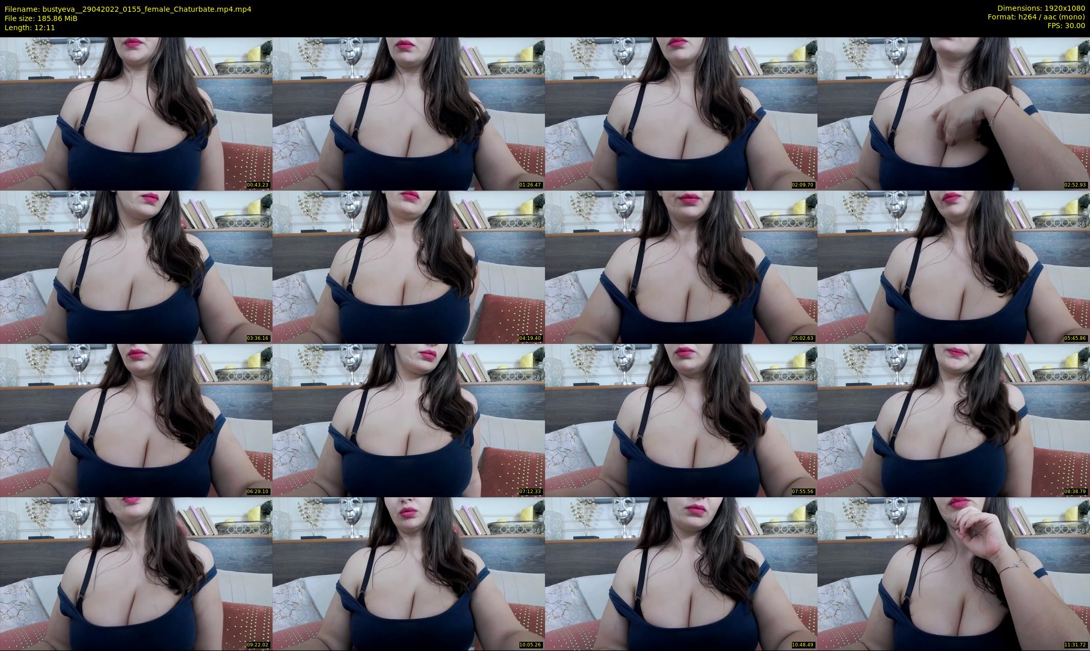 bustyeva_ — 13 minute Chaturbate female cam show recording, 1080p, Apr 29, 2022