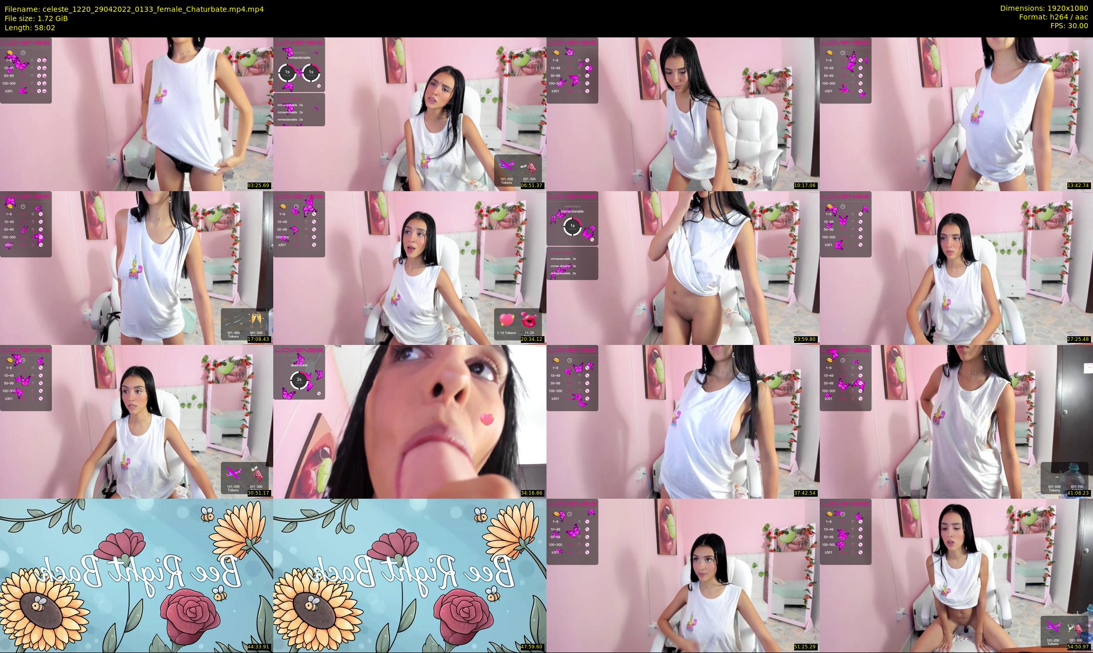 celeste_1220 — 59 minute Chaturbate female cam show recording, 1080p, Apr 29, 2022