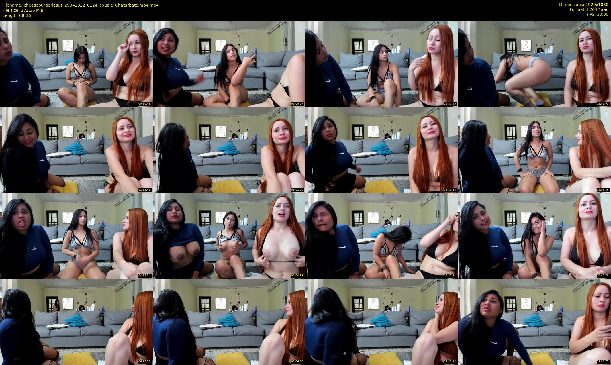 cheeseburgerjesus — 9 minute Chaturbate couple cam show recording, 1080p, Apr 29, 2022