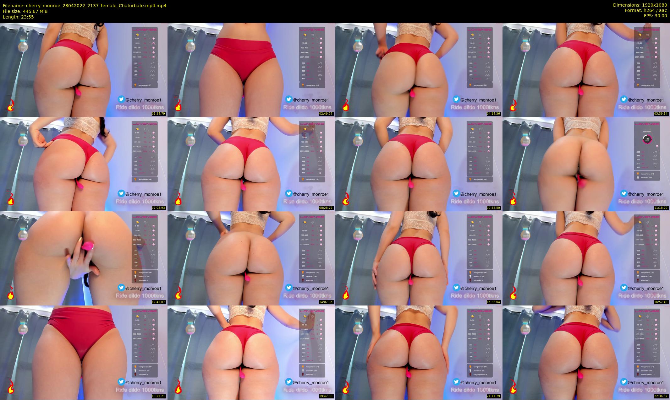 cherry_monroe — 24 minute Chaturbate female cam show recording, 1080p, Apr 28, 2022