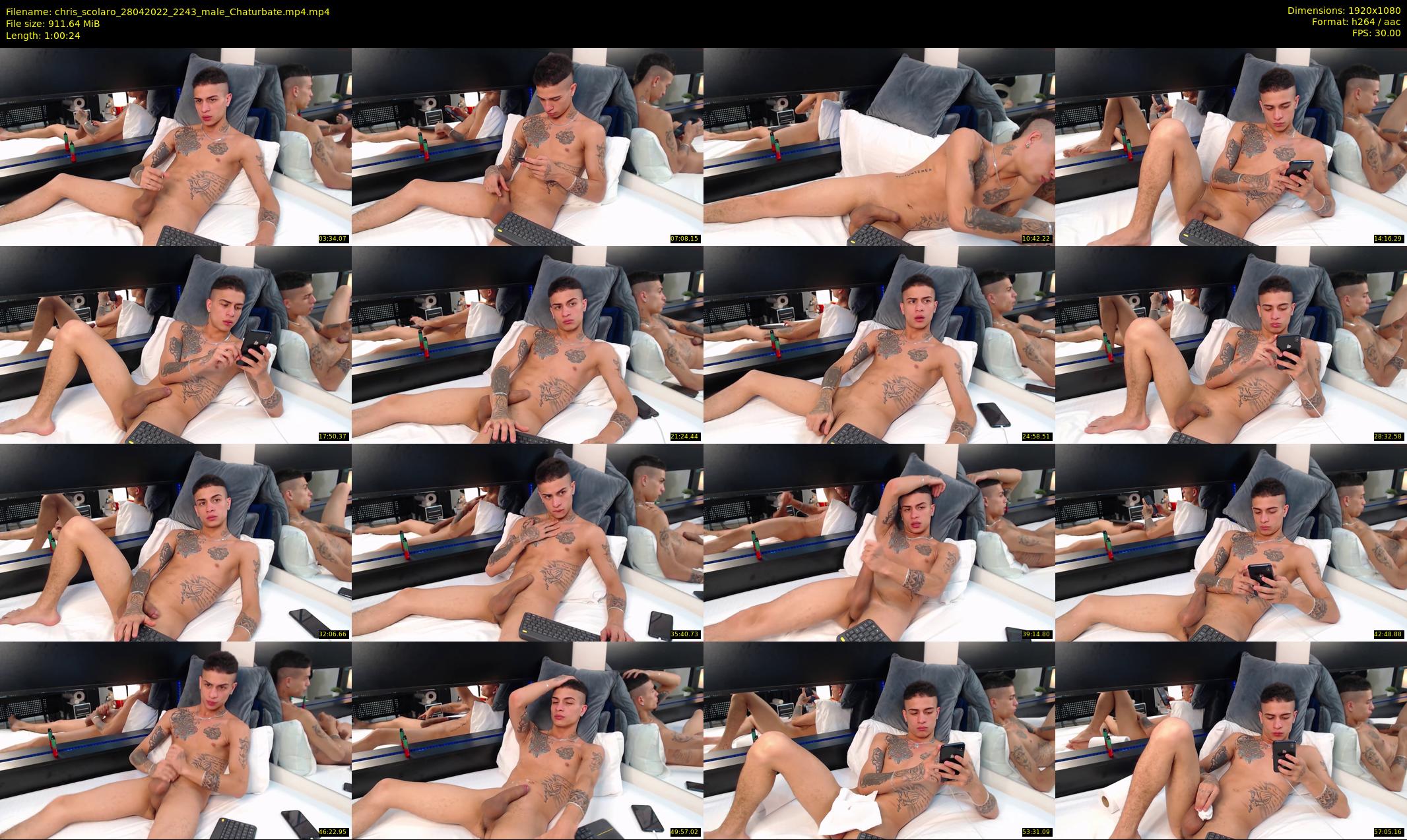 chris_scolaro — 61 minute Chaturbate male cam show recording, 1080p, Apr 28, 2022