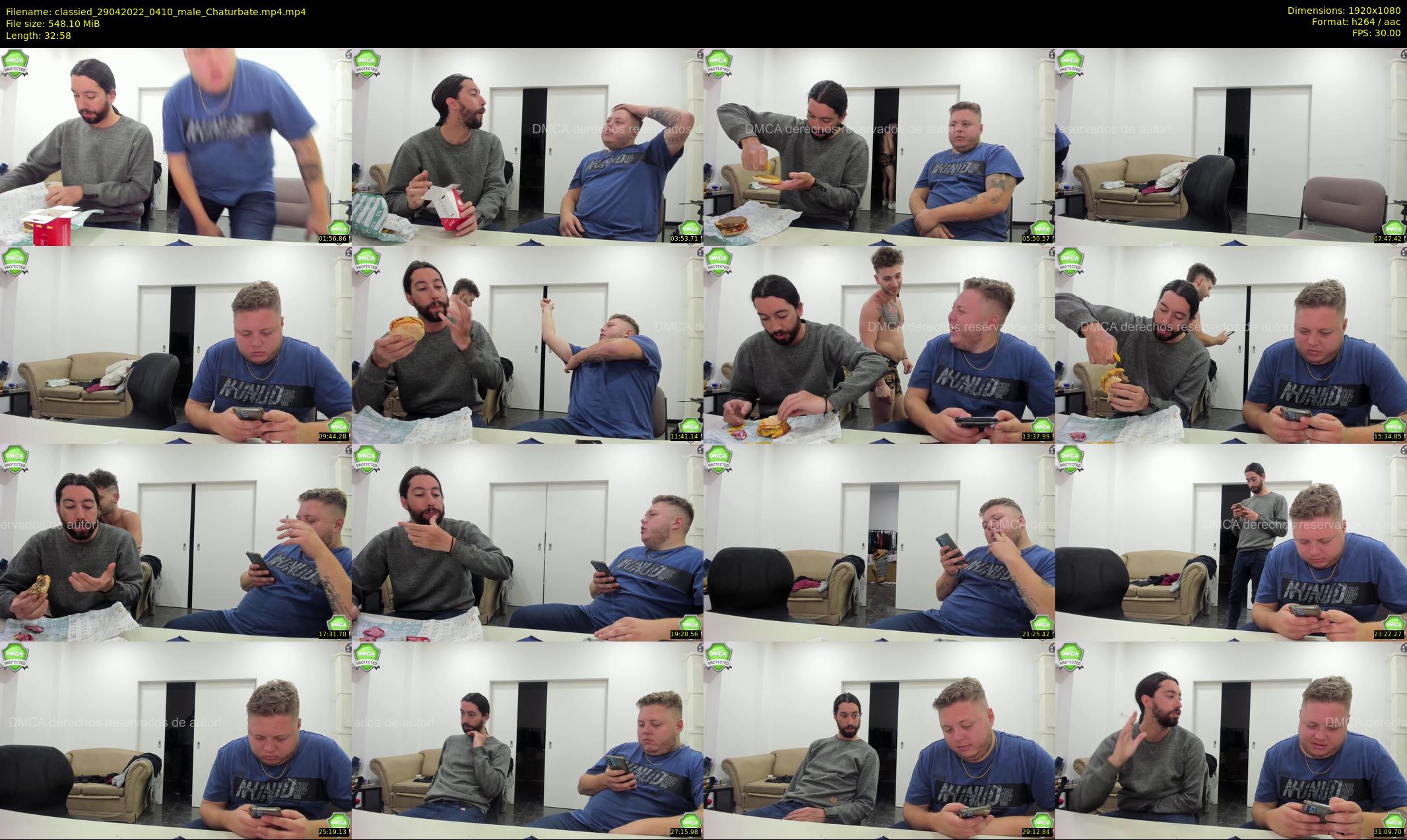 classied — 33 minute Chaturbate male cam show recording, 1080p, Apr 29, 2022