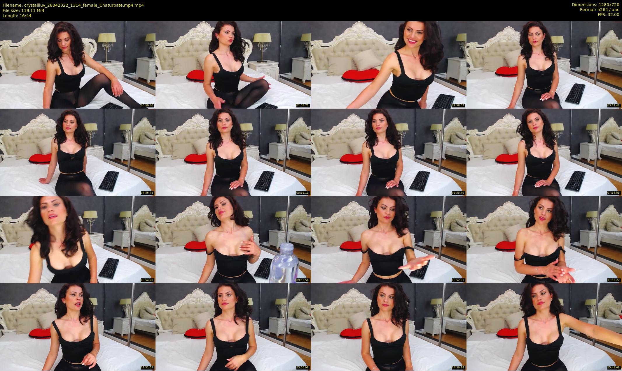 crystallluv — 17 minute Chaturbate female cam show recording, 720p, Apr 28, 2022