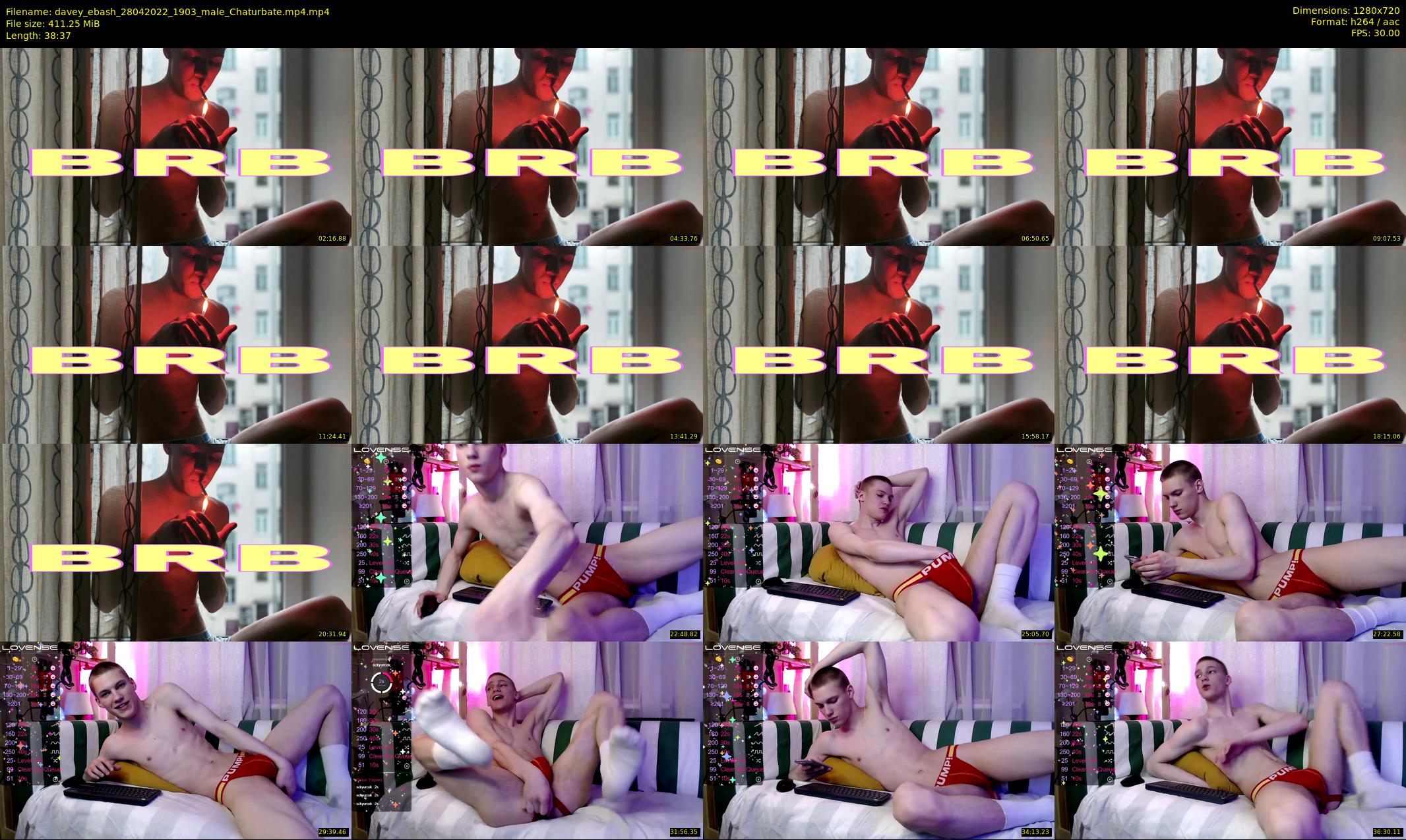 davey_ebash — 39 minute Chaturbate male cam show recording, 720p, Apr 28, 2022