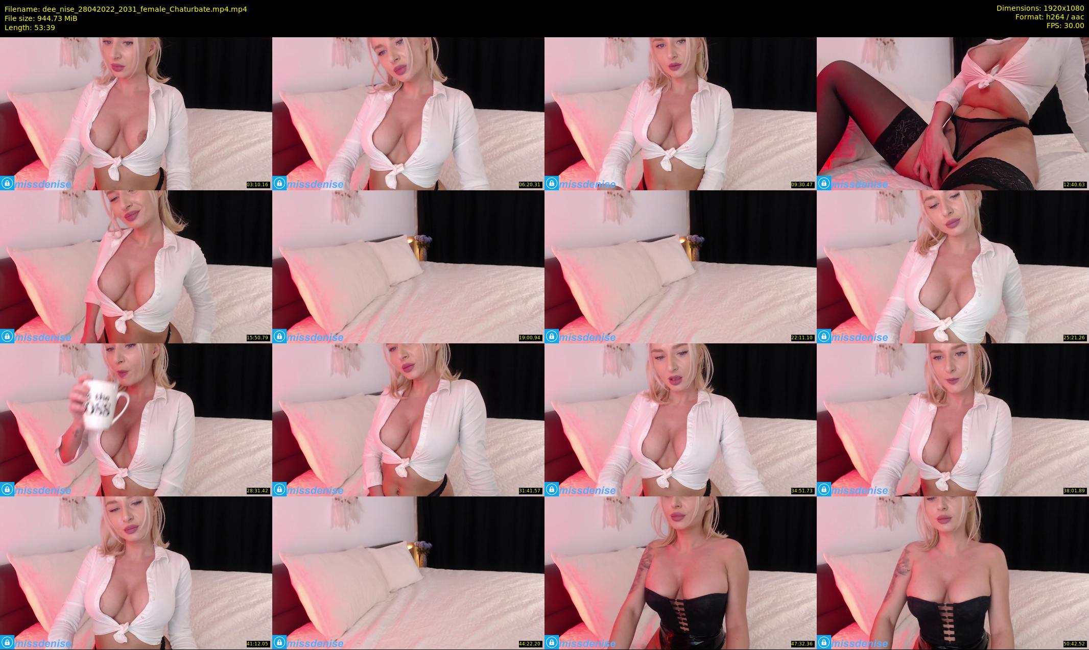 dee_nise — 54 minute Chaturbate female cam show recording, 1080p, Apr 28, 2022