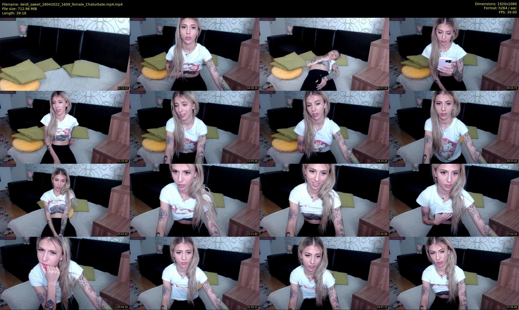 deidi_sweet — 40 minute Chaturbate female cam show recording, 1080p, Apr 28, 2022