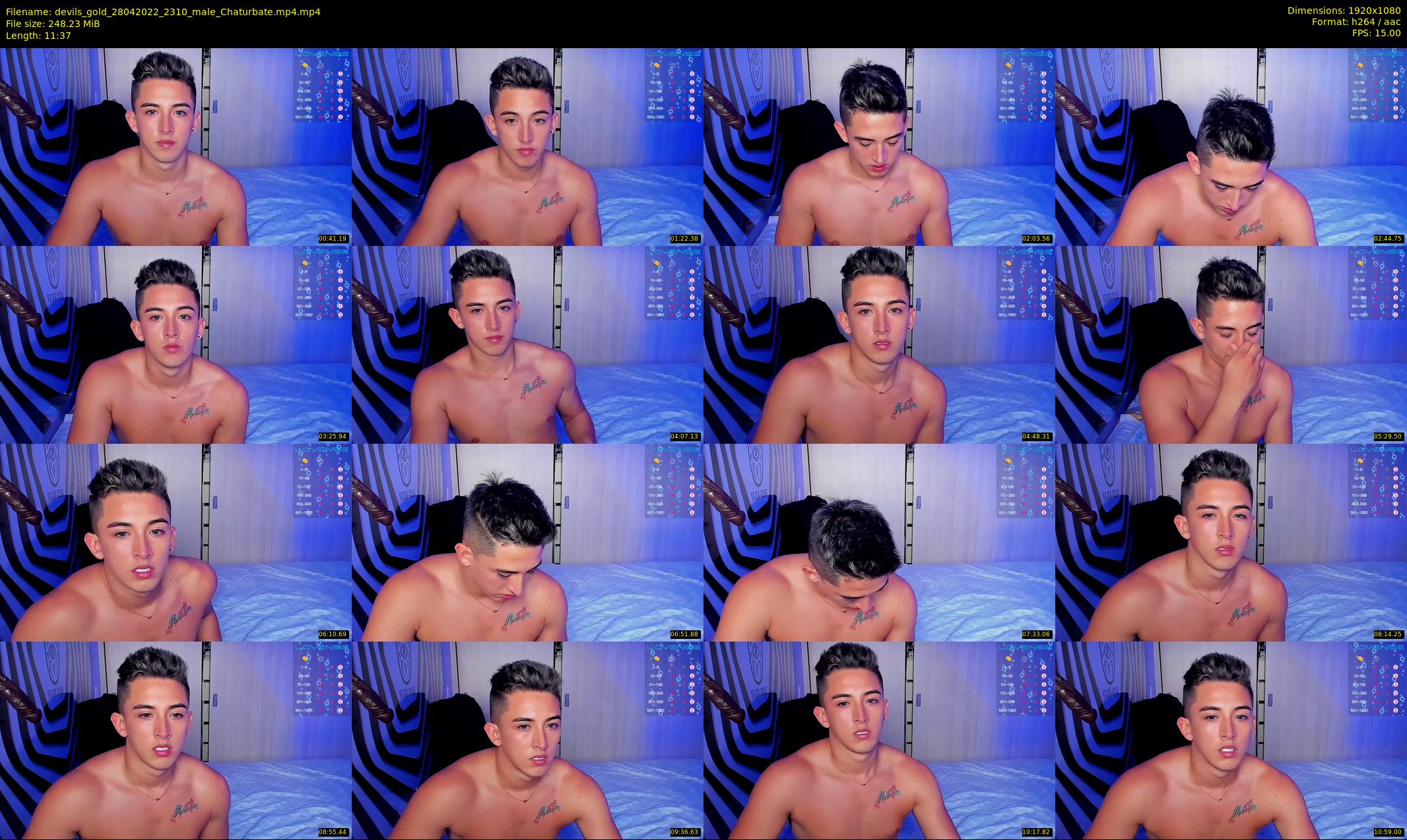 devils_gold — 12 minute Chaturbate male cam show recording, 1080p, Apr 28, 2022