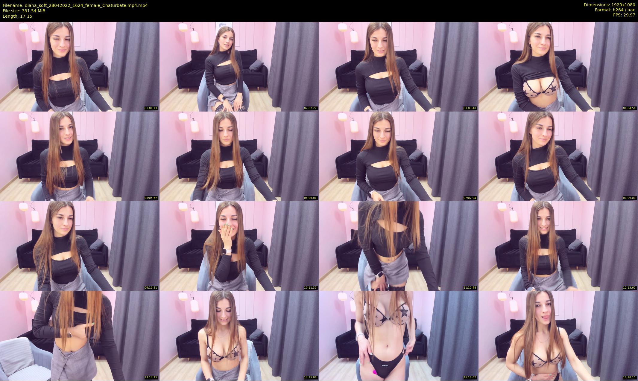 diana_soft — 18 minute Chaturbate female cam show recording, 1080p, Apr 28, 2022