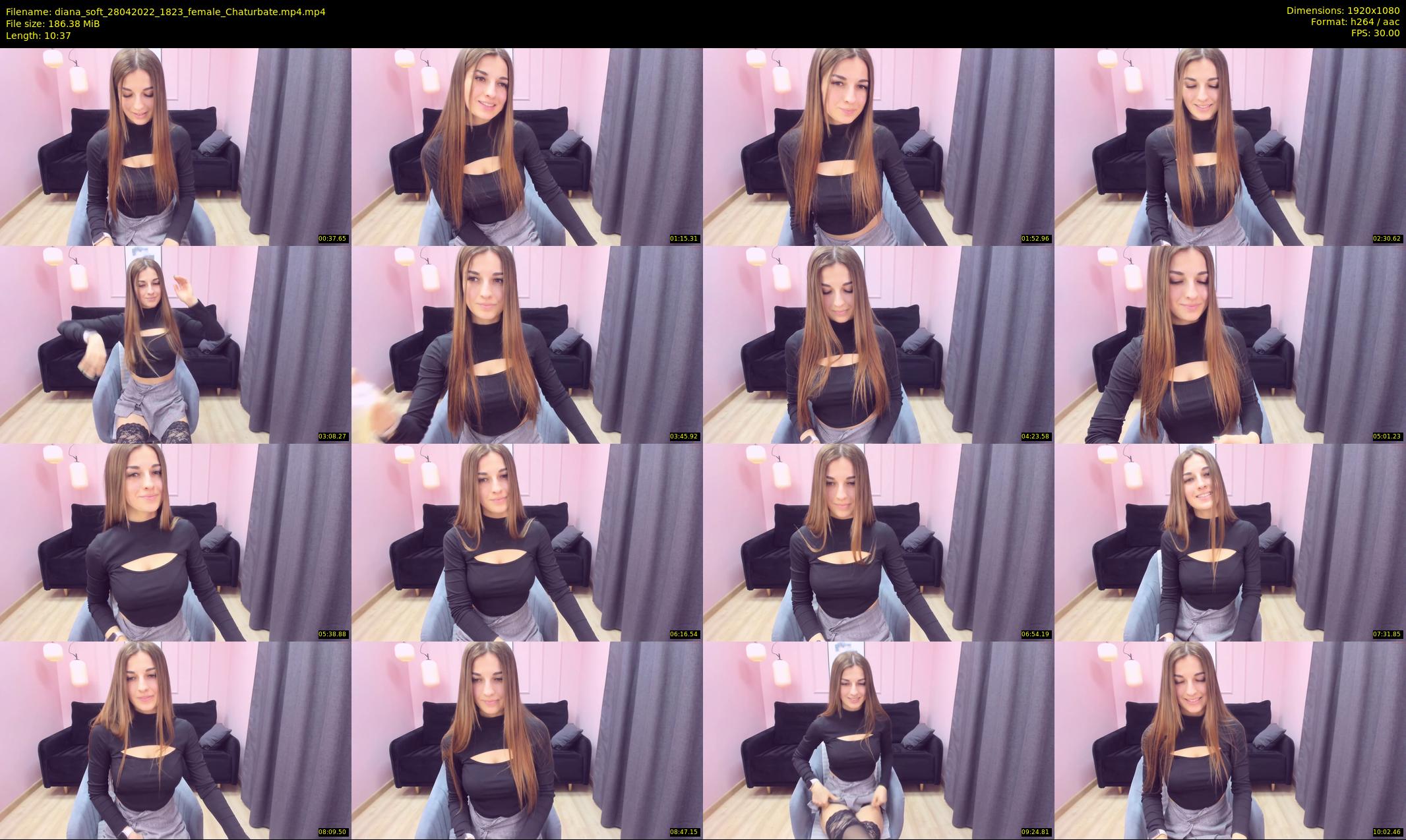 diana_soft — 11 minute Chaturbate female cam show recording, 1080p, Apr 28, 2022