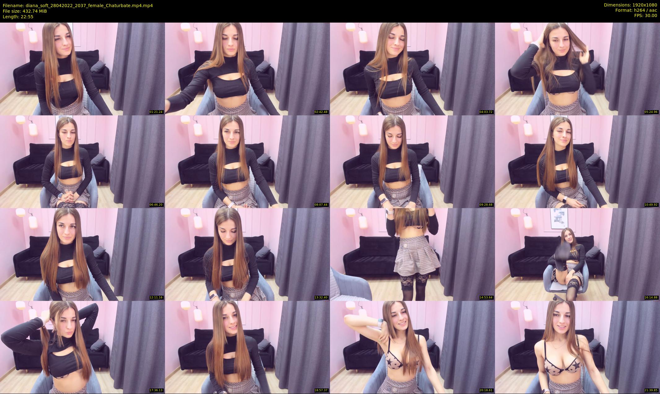 diana_soft — 23 minute Chaturbate female cam show recording, 1080p, Apr 28, 2022