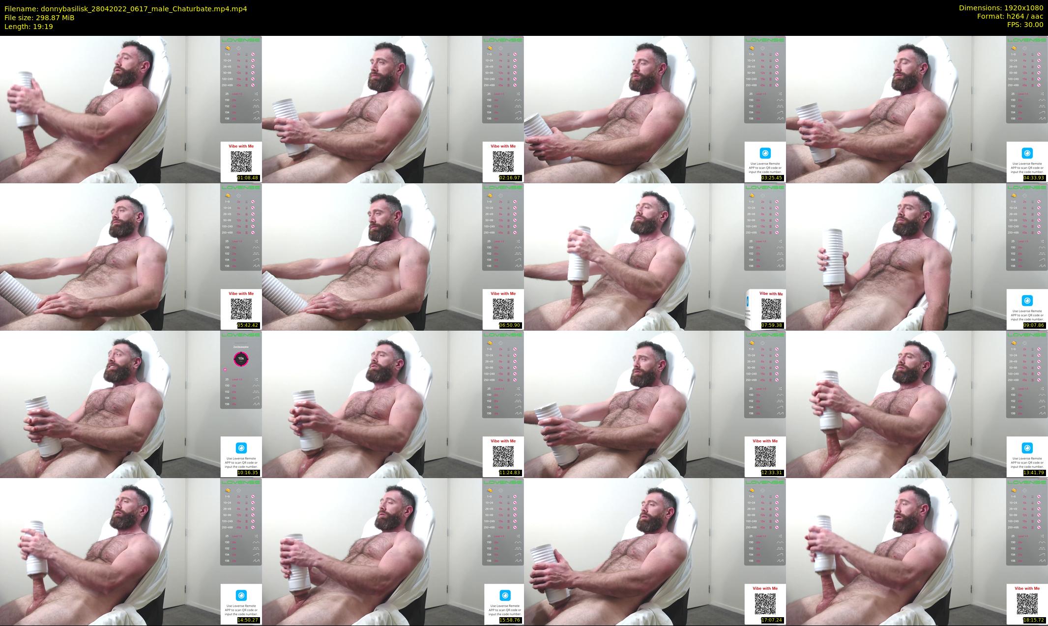 donnybasilisk — 20 minute Chaturbate male cam show recording, 1080p, Apr 28, 2022