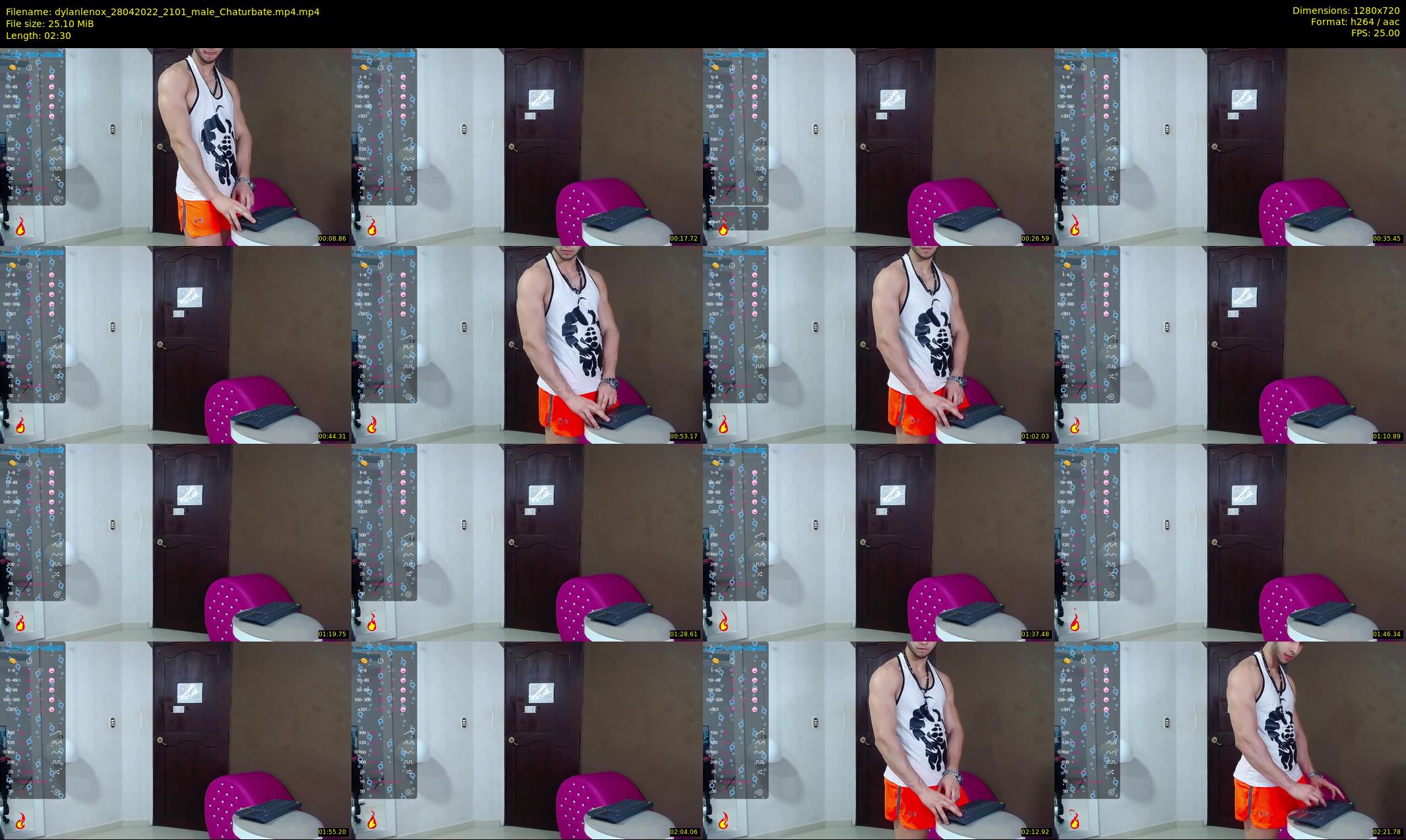 dylanlenox — 3 minute Chaturbate male cam show recording, 720p, Apr 28, 2022