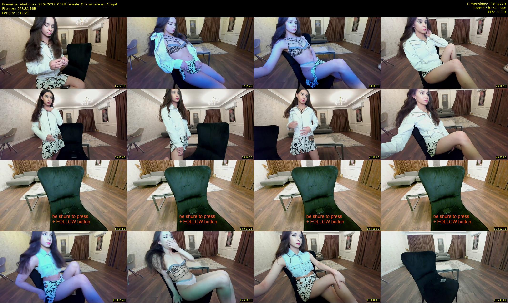 ehotlovea — 103 minute Chaturbate female cam show recording, 720p, Apr 28, 2022