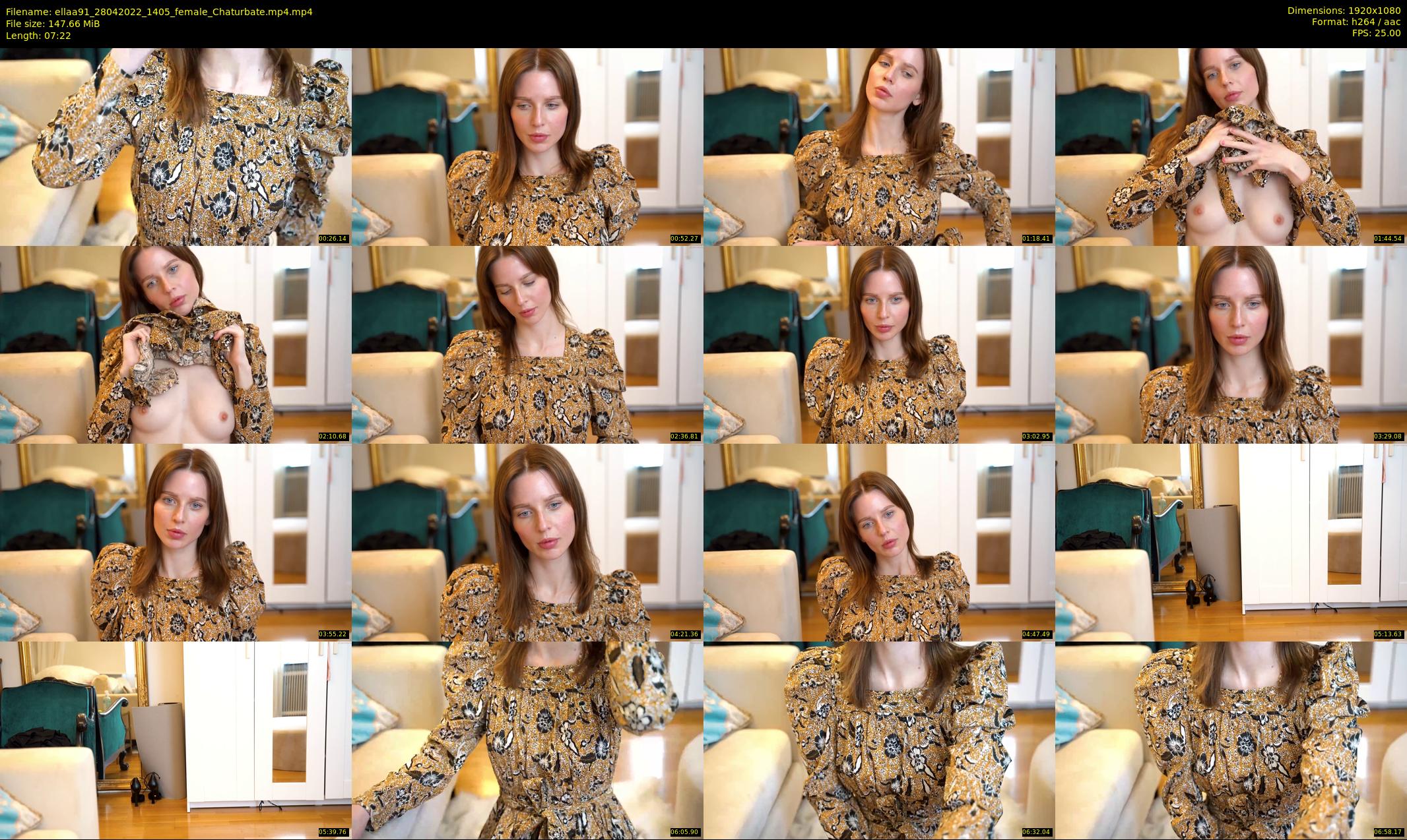 ellaa91 — 8 minute Chaturbate female cam show recording, 1080p, Apr 28, 2022
