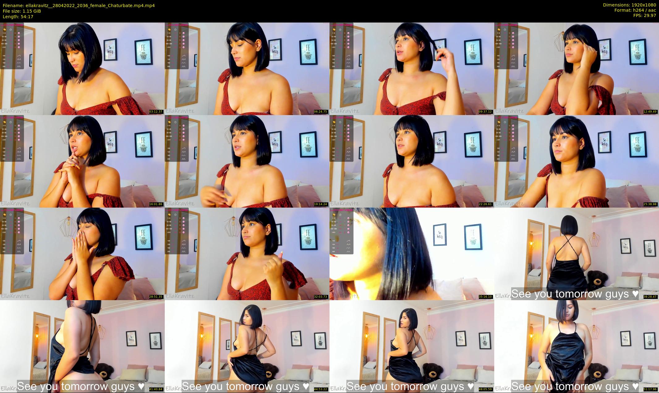 ellakravitz_ — 55 minute Chaturbate female cam show recording, 1080p, Apr 28, 2022
