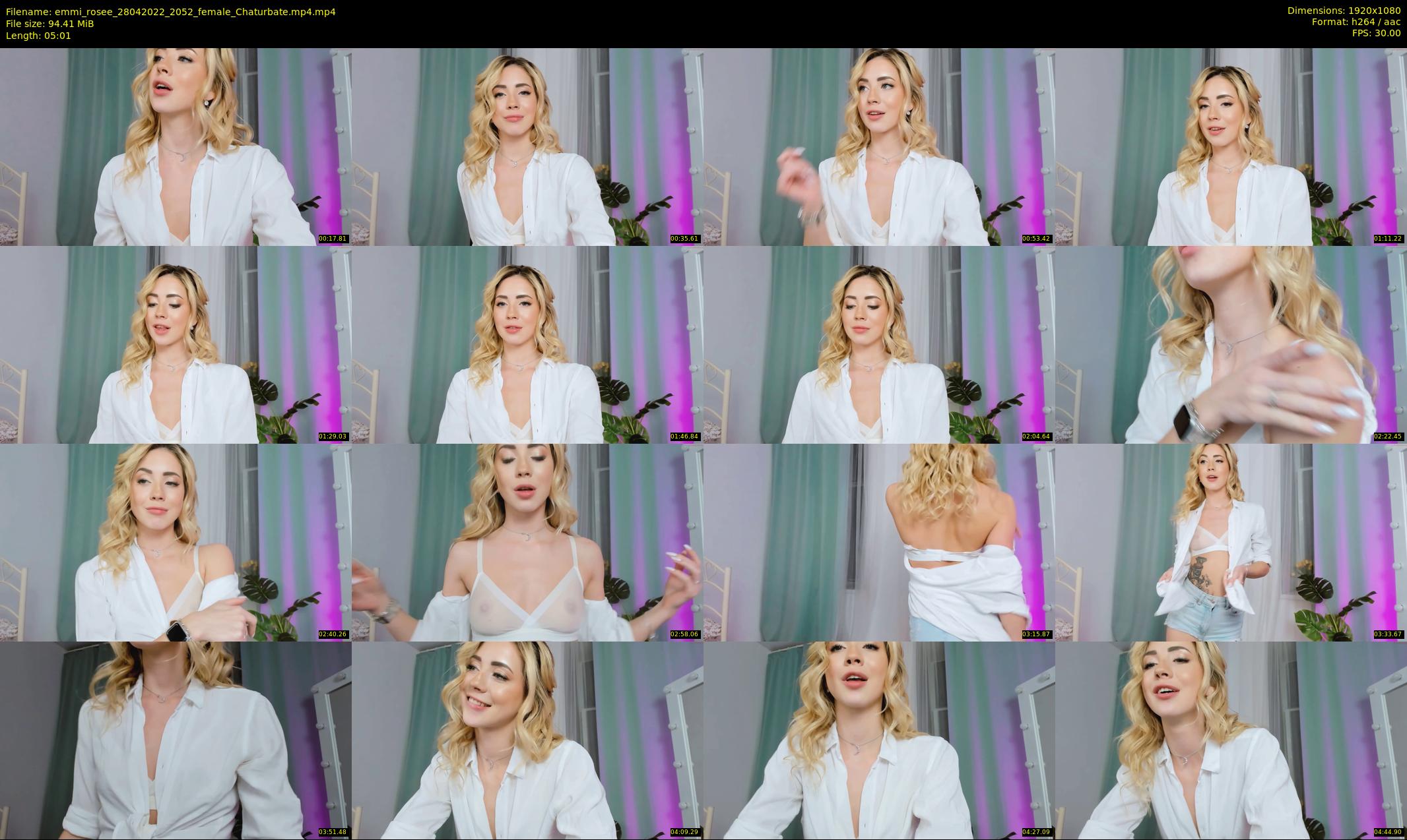 emmi_rosee — 6 minute Chaturbate female cam show recording, 1080p, Apr 28, 2022