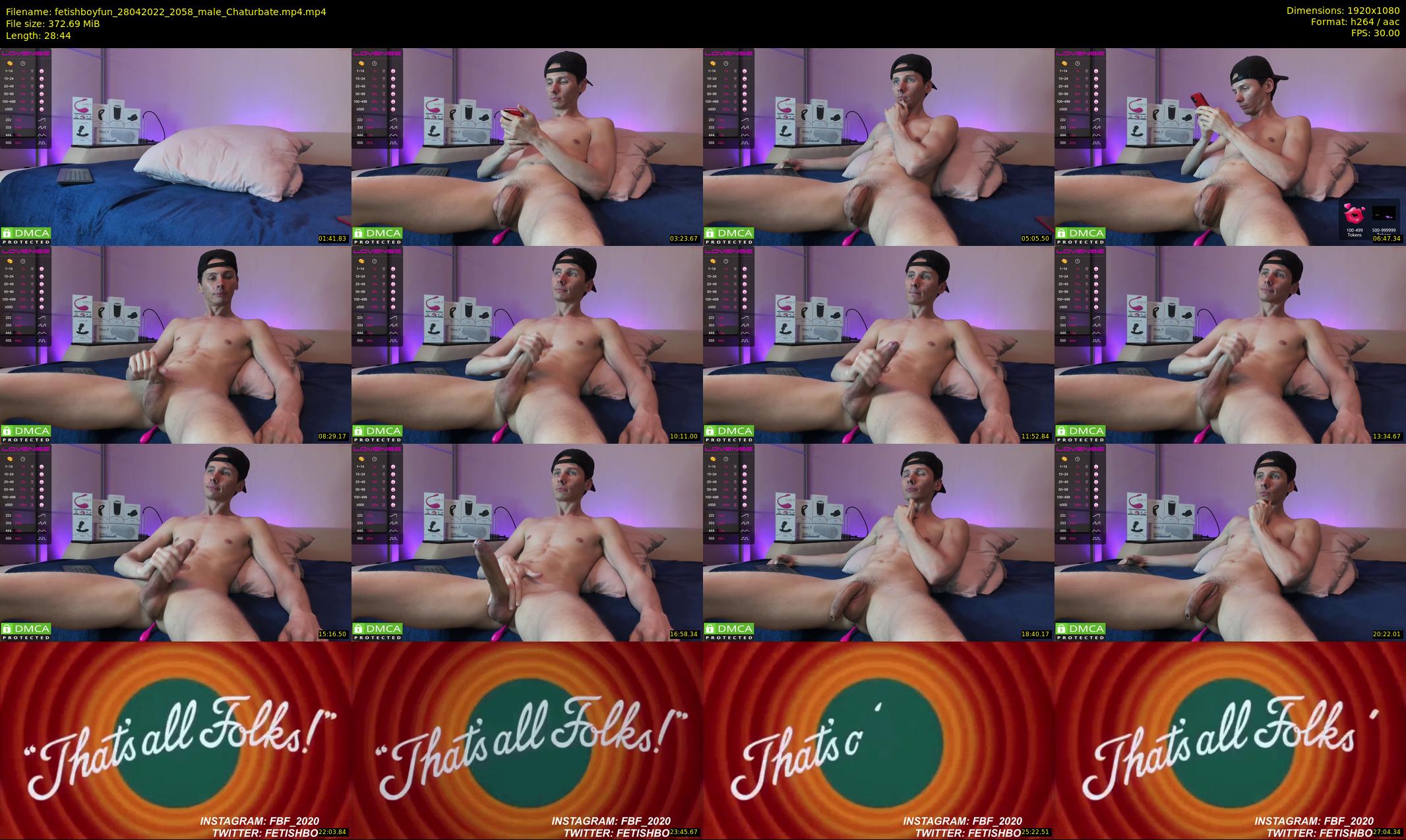 fetishboyfun — 29 minute Chaturbate male cam show recording, 1080p, Apr 28, 2022