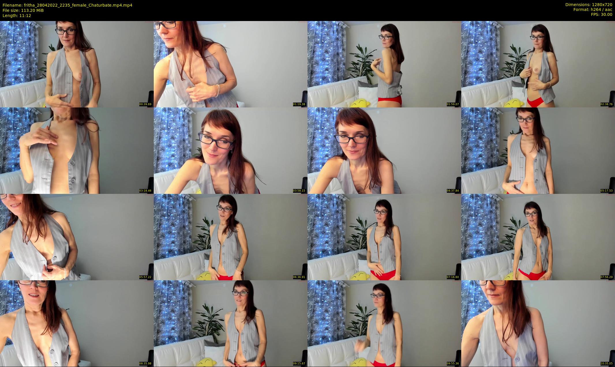 fritha — 12 minute Chaturbate female cam show recording, 720p, Apr 28, 2022