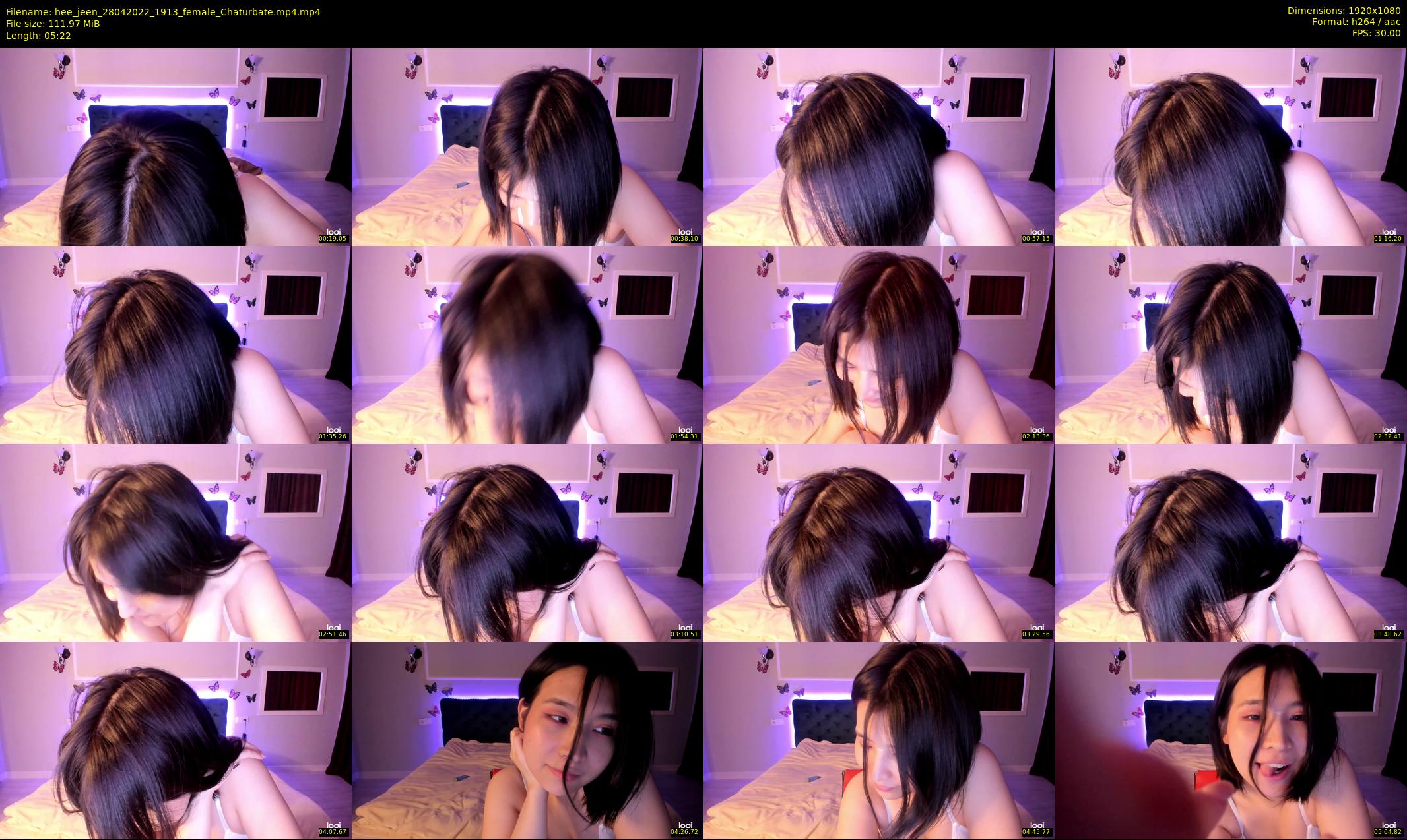 hee_jeen — 6 minute Chaturbate female cam show recording, 1080p, Apr 28, 2022