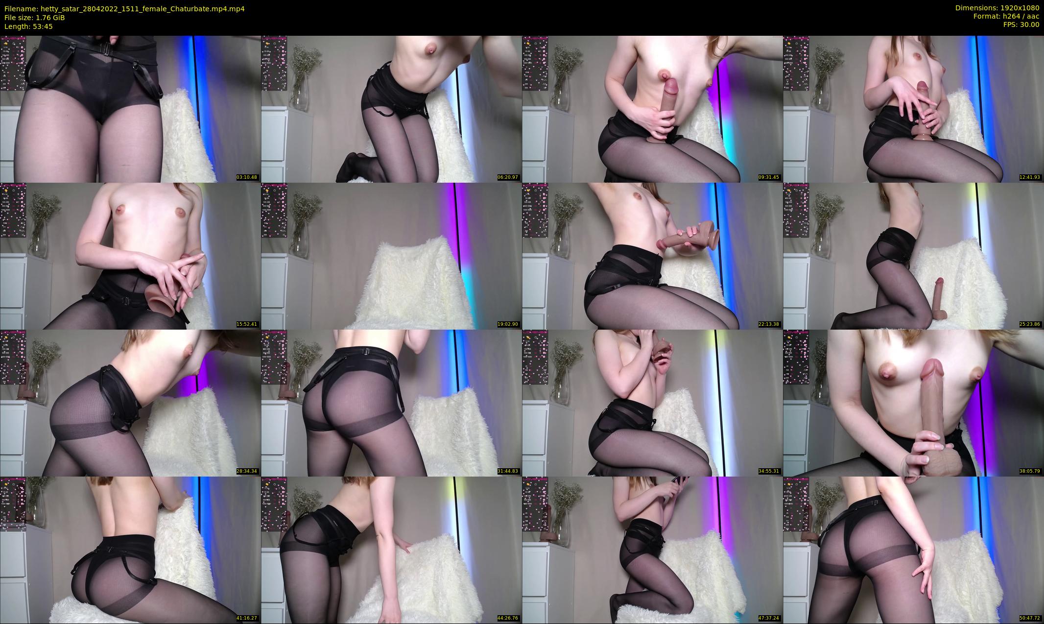 hetty_satar — 54 minute Chaturbate female cam show recording, 1080p, Apr 28, 2022