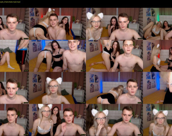 hizgi — 45 minute Chaturbate couple cam show recording, 720p, Apr 29, 2022
