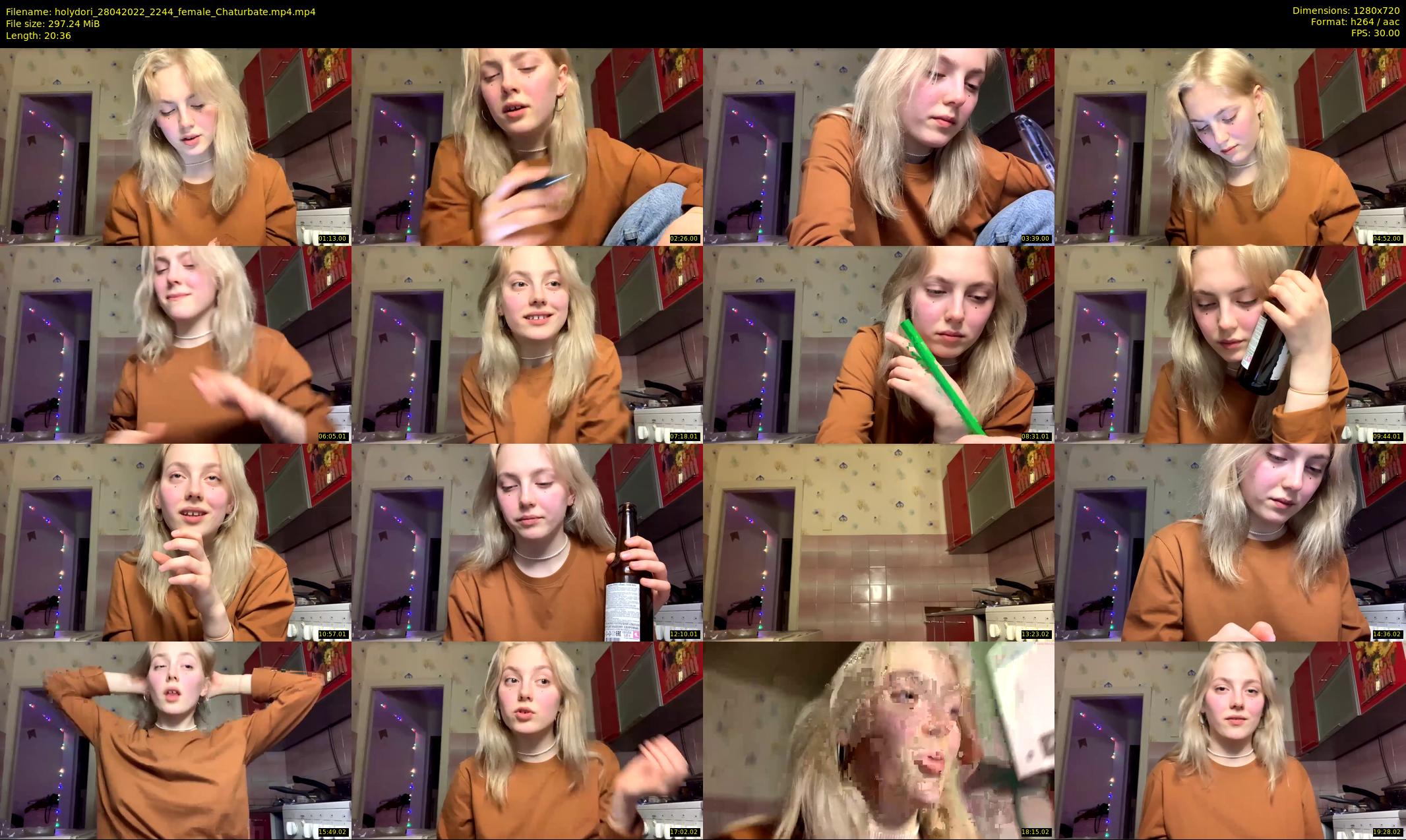 holydori — 21 minute Chaturbate female cam show recording, 720p, Apr 28, 2022