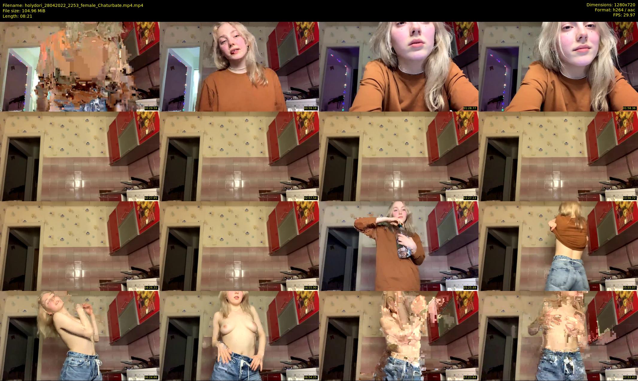 holydori — 9 minute Chaturbate female cam show recording, 720p, Apr 28, 2022