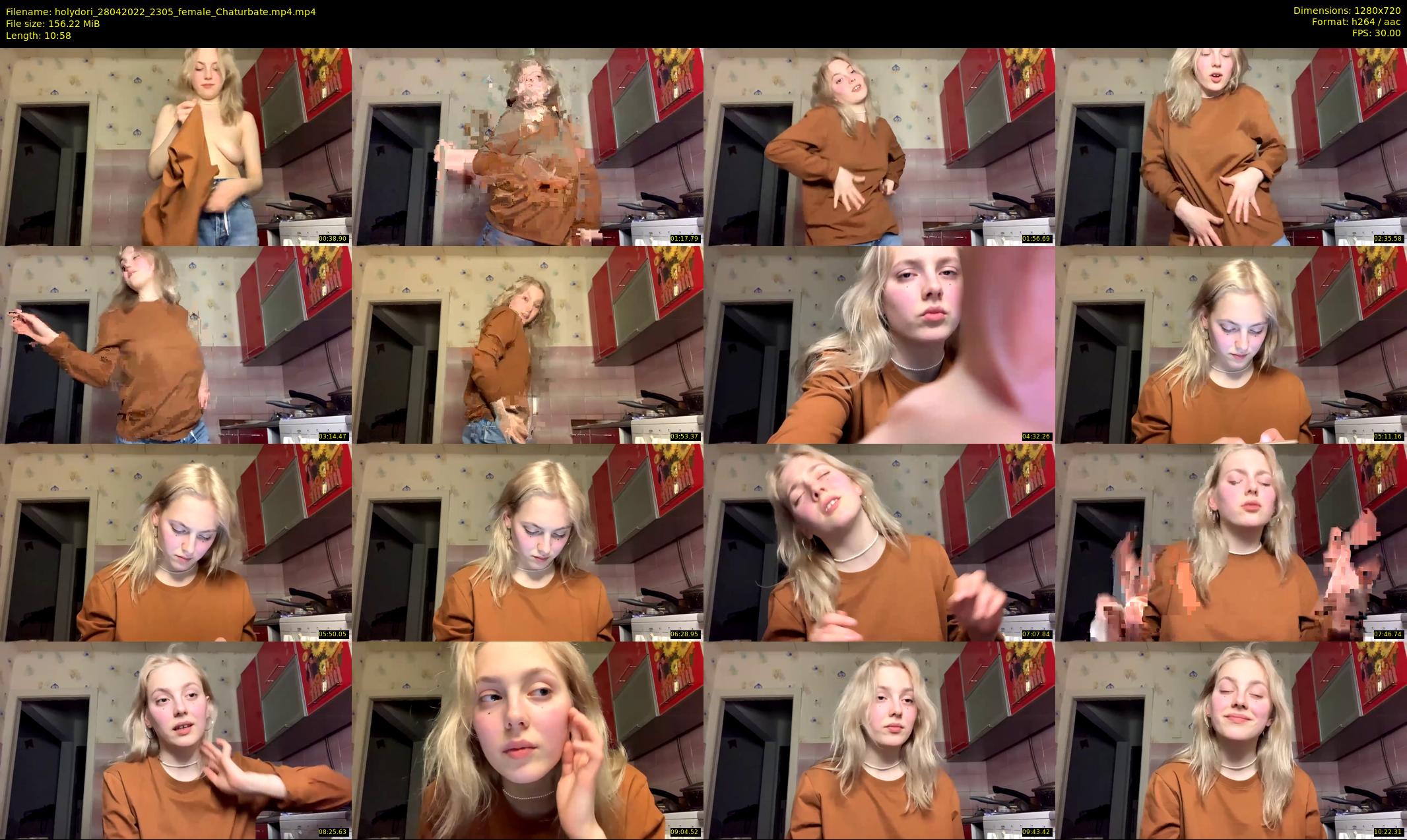 holydori — 11 minute Chaturbate female cam show recording, 720p, Apr 28, 2022