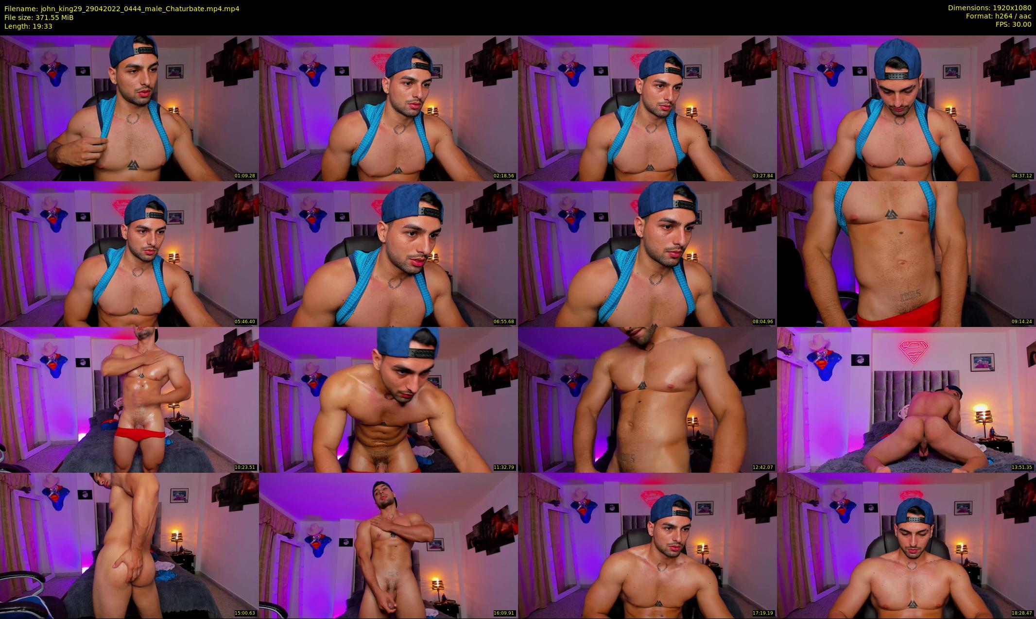 john_king29 — 20 minute Chaturbate male cam show recording, 1080p, Apr 29, 2022