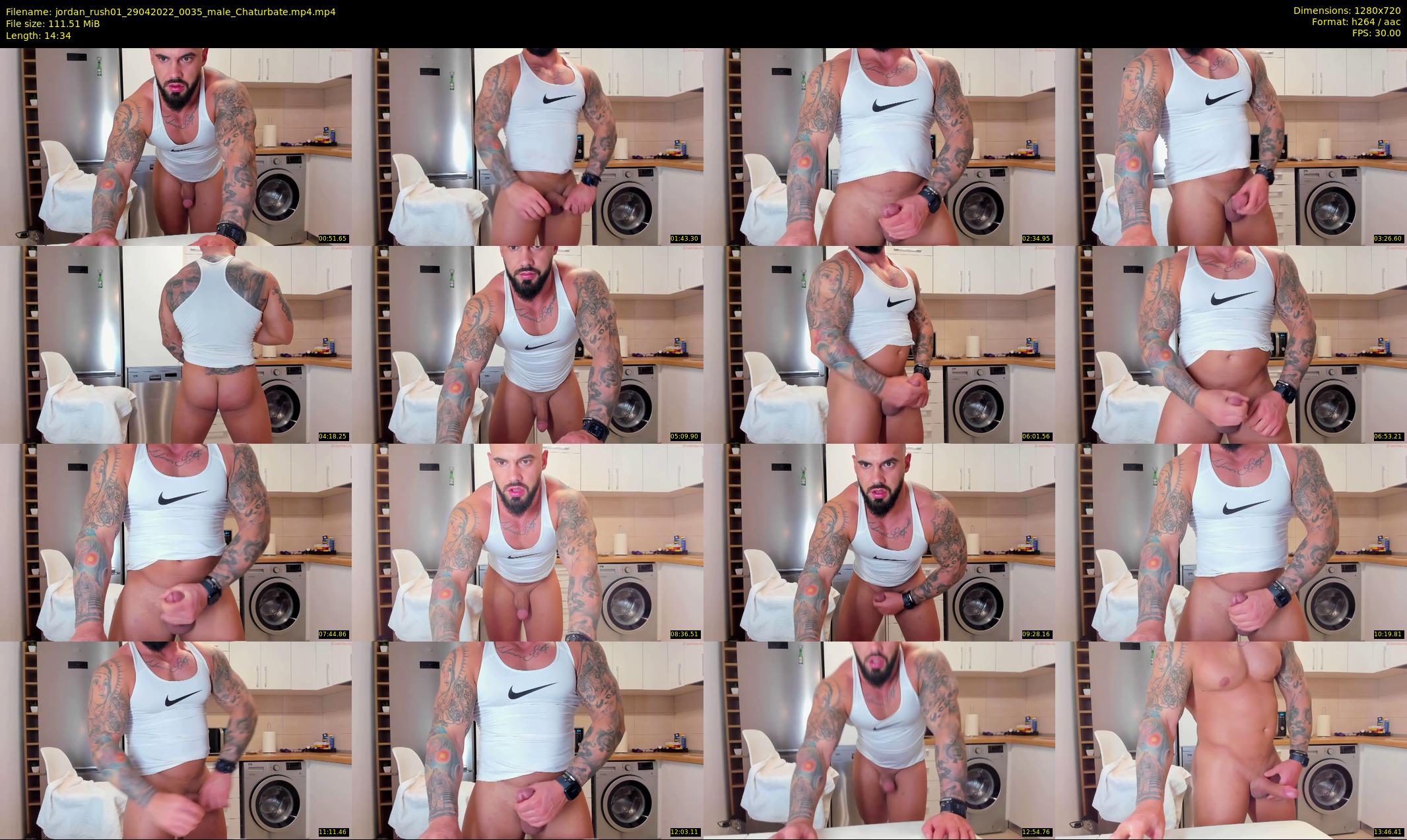 jordan_rush01 — 15 minute Chaturbate male cam show recording, 720p, Apr 29, 2022