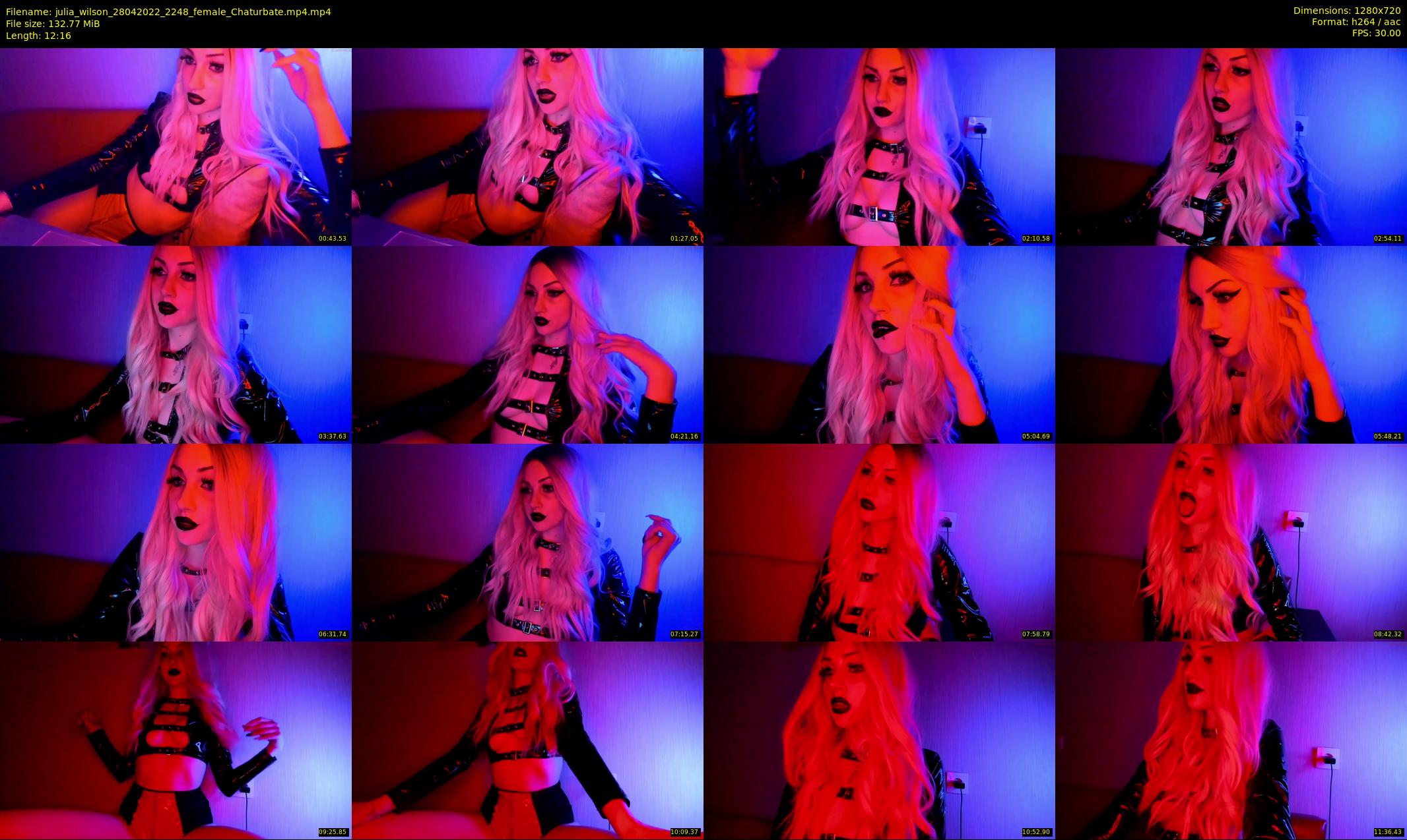 julia_wilson — 13 minute Chaturbate female cam show recording, 720p, Apr 28, 2022