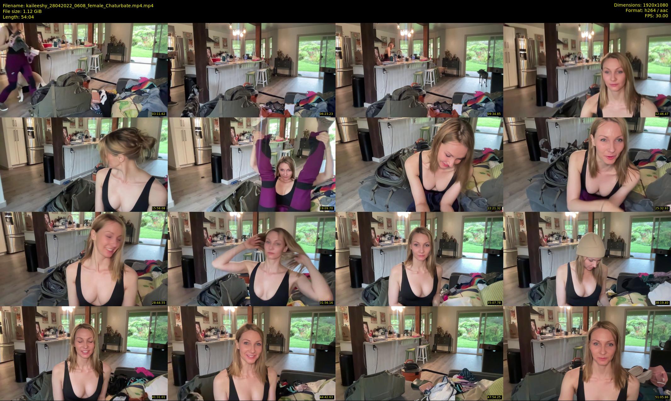 kaileeshy — 55 minute Chaturbate female cam show recording, 1080p, Apr 28, 2022