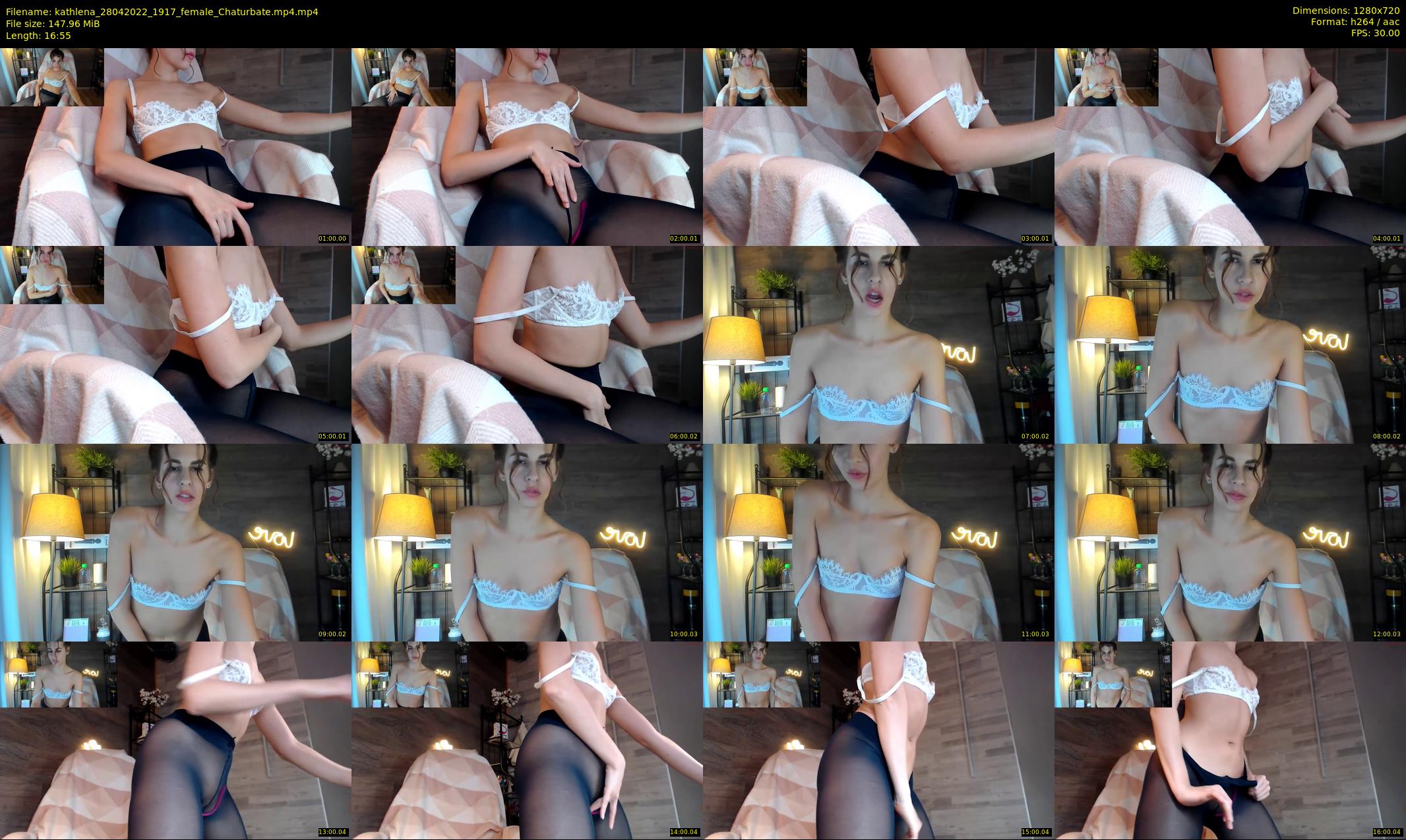 kathlena — 17 minute Chaturbate female cam show recording, 720p, Apr 28, 2022