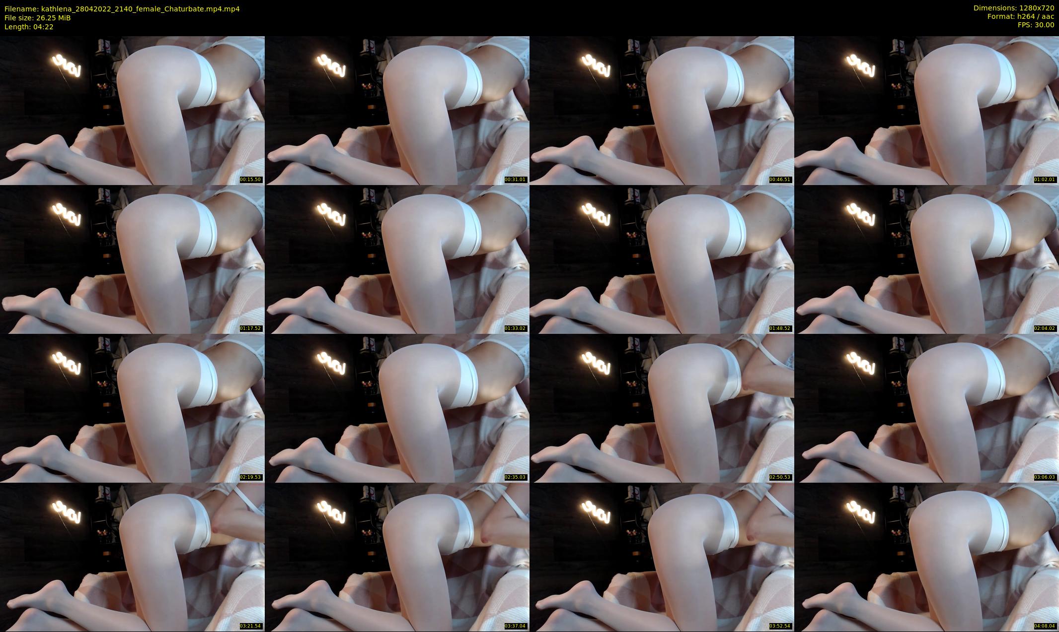 kathlena — 5 minute Chaturbate female cam show recording, 720p, Apr 28, 2022