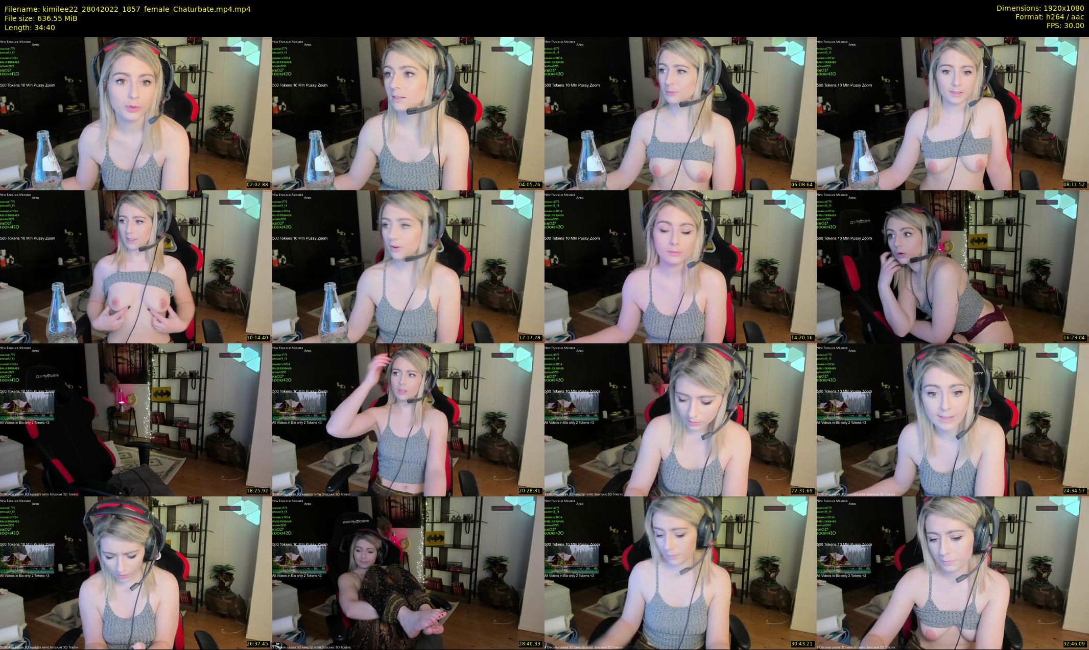 kimilee22 — 35 minute Chaturbate female cam show recording, 1080p, Apr 28, 2022