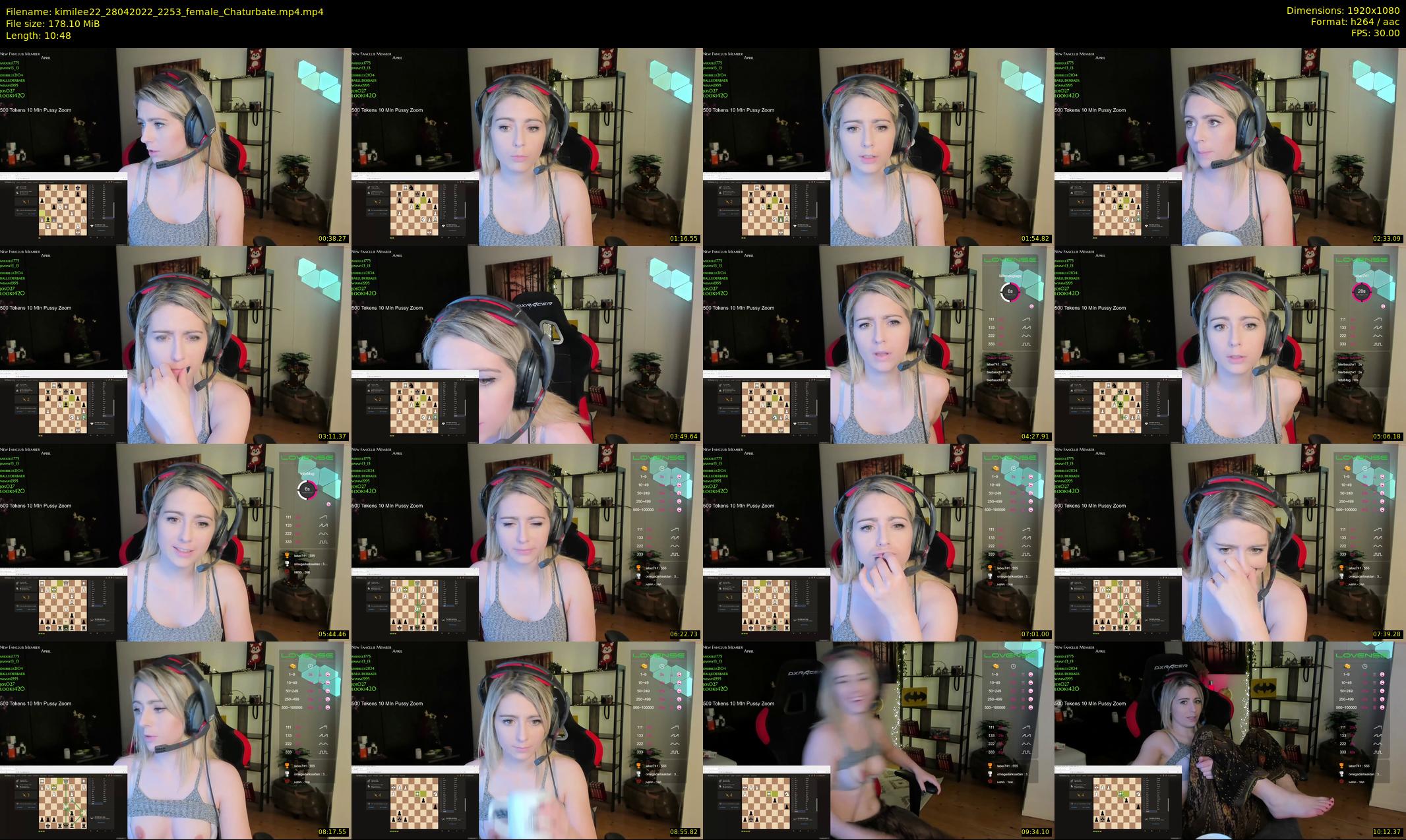 kimilee22 — 11 minute Chaturbate female cam show recording, 1080p, Apr 28, 2022